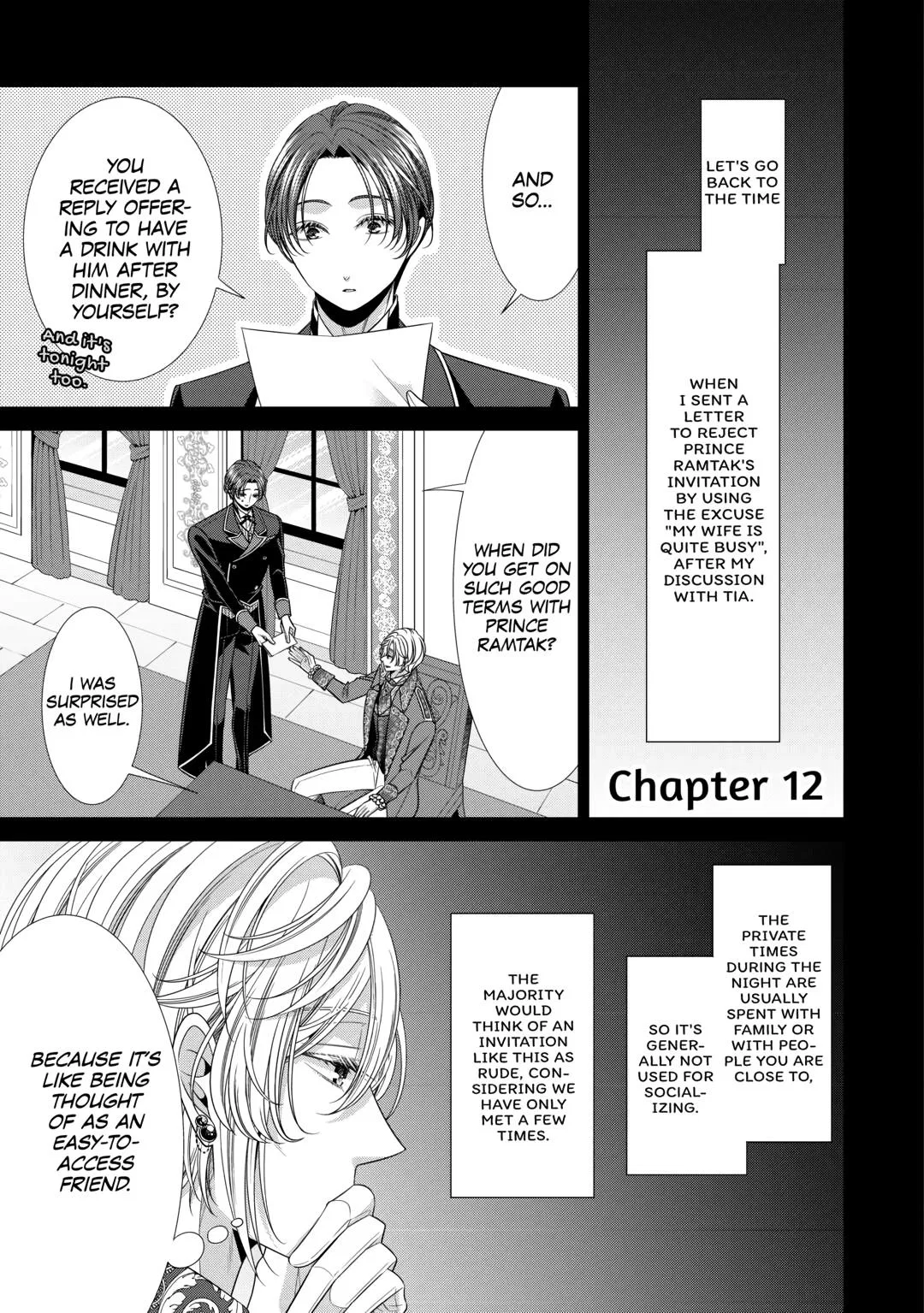 An Observation Log of My Wife Who Calls Herself a Villainess Chapter 12 – Page 1