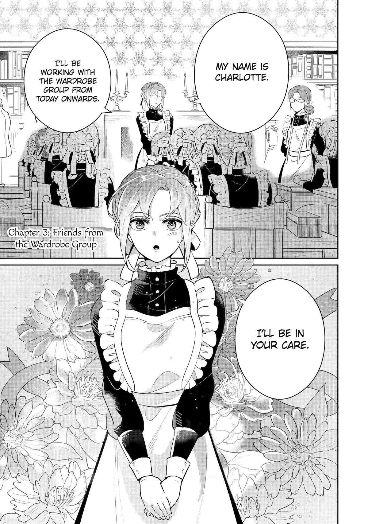 Charlotte: The Tale of a Maid Serving in the Castle Chapter 3 – Page 1