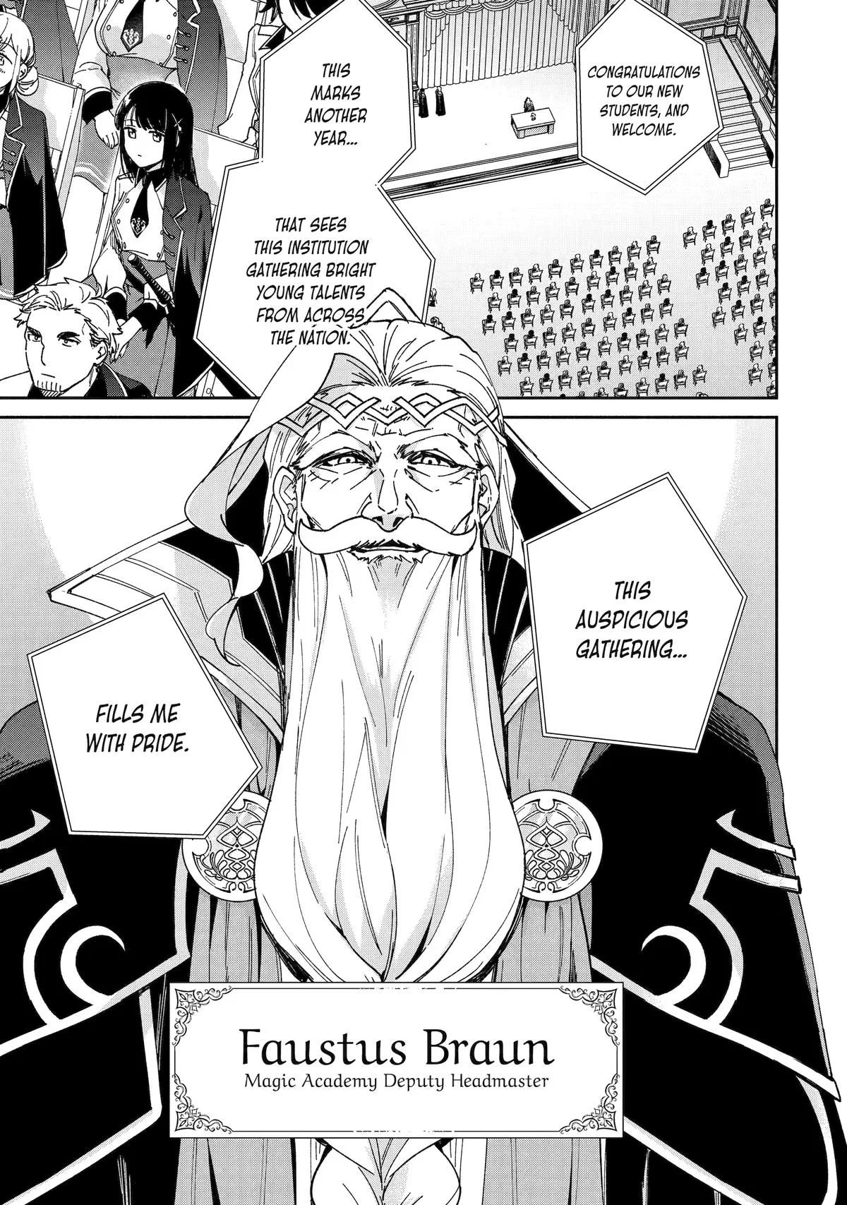 Katainaka no Ossan, Kensei ni Naru Gaiden - Hajimari no Mahou Kenshi Chapter 8 – Page 1
