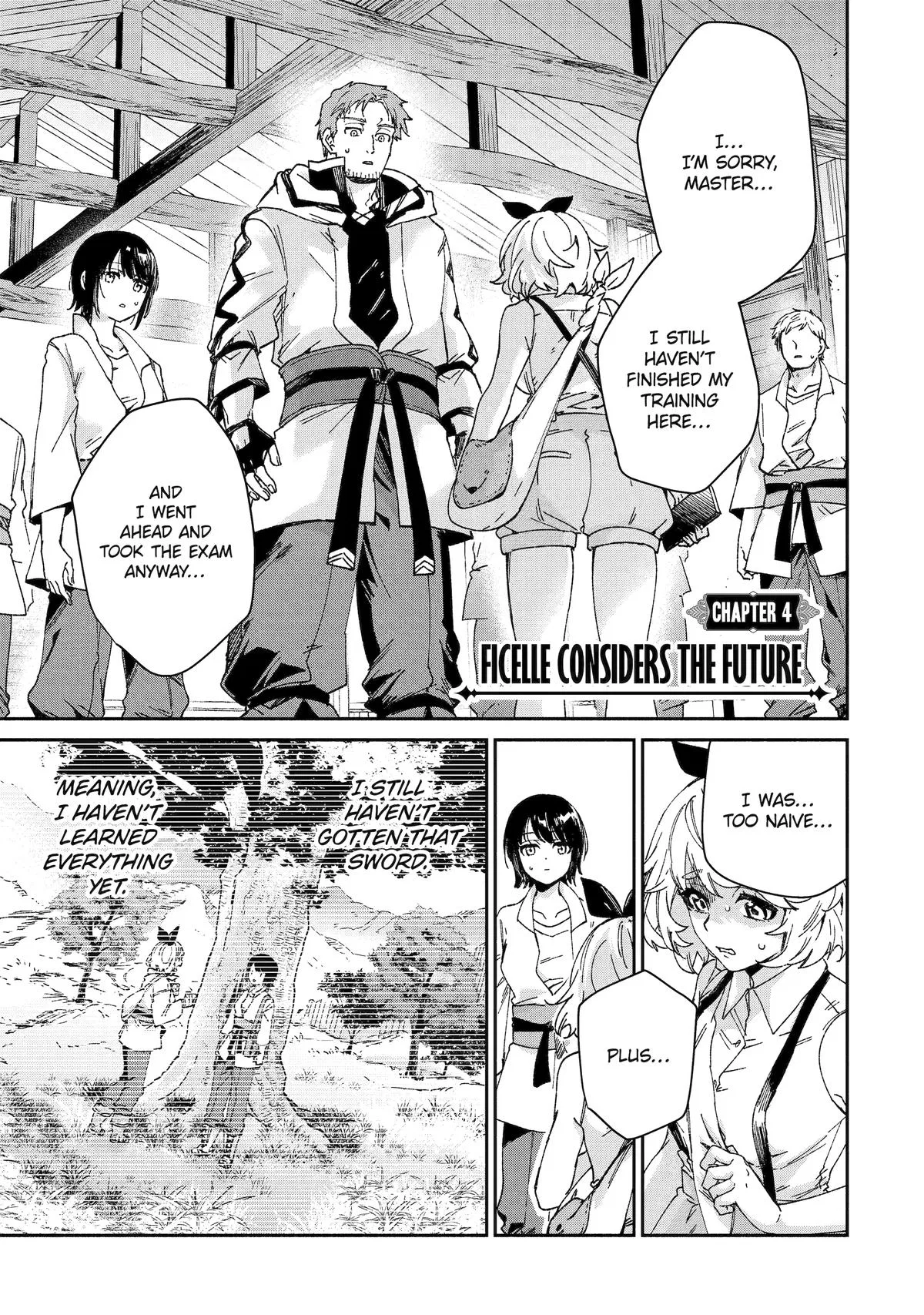 Katainaka no Ossan, Kensei ni Naru Gaiden - Hajimari no Mahou Kenshi Chapter 4 – Page 1