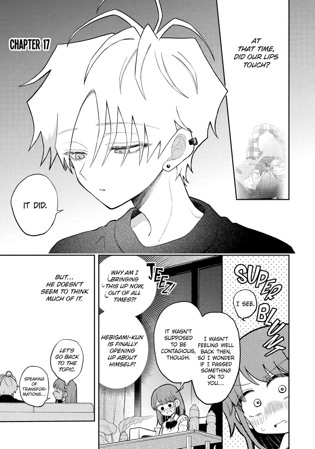 Hebigami Transforms When He's Cold Chapter 17 – Page 1