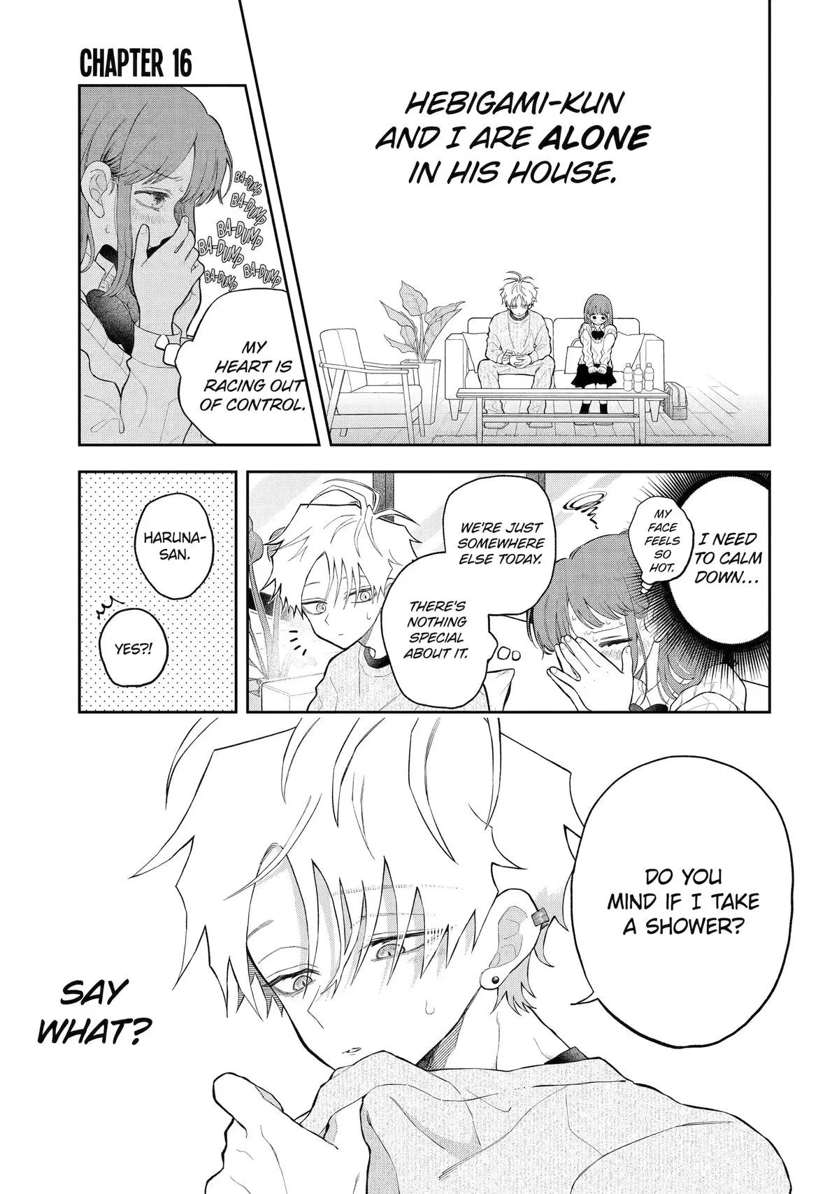 Hebigami Transforms When He's Cold Chapter 16 – Page 1