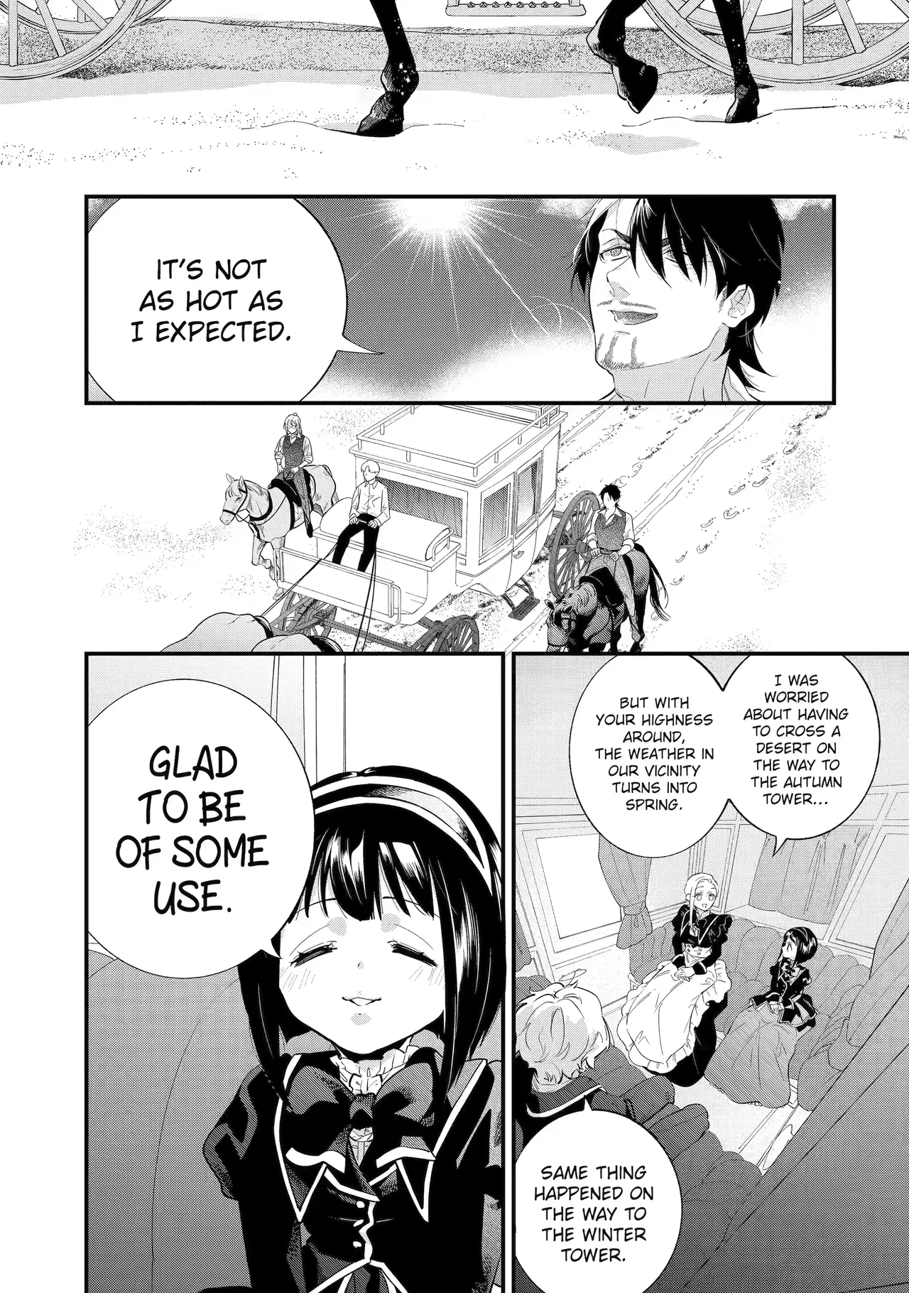 Shikihime, Hajimemashita: Shoukan Sareta Sekai de Haru o Tsukasadoru Oshigoto Shimasu Chapter 16 – Page 1