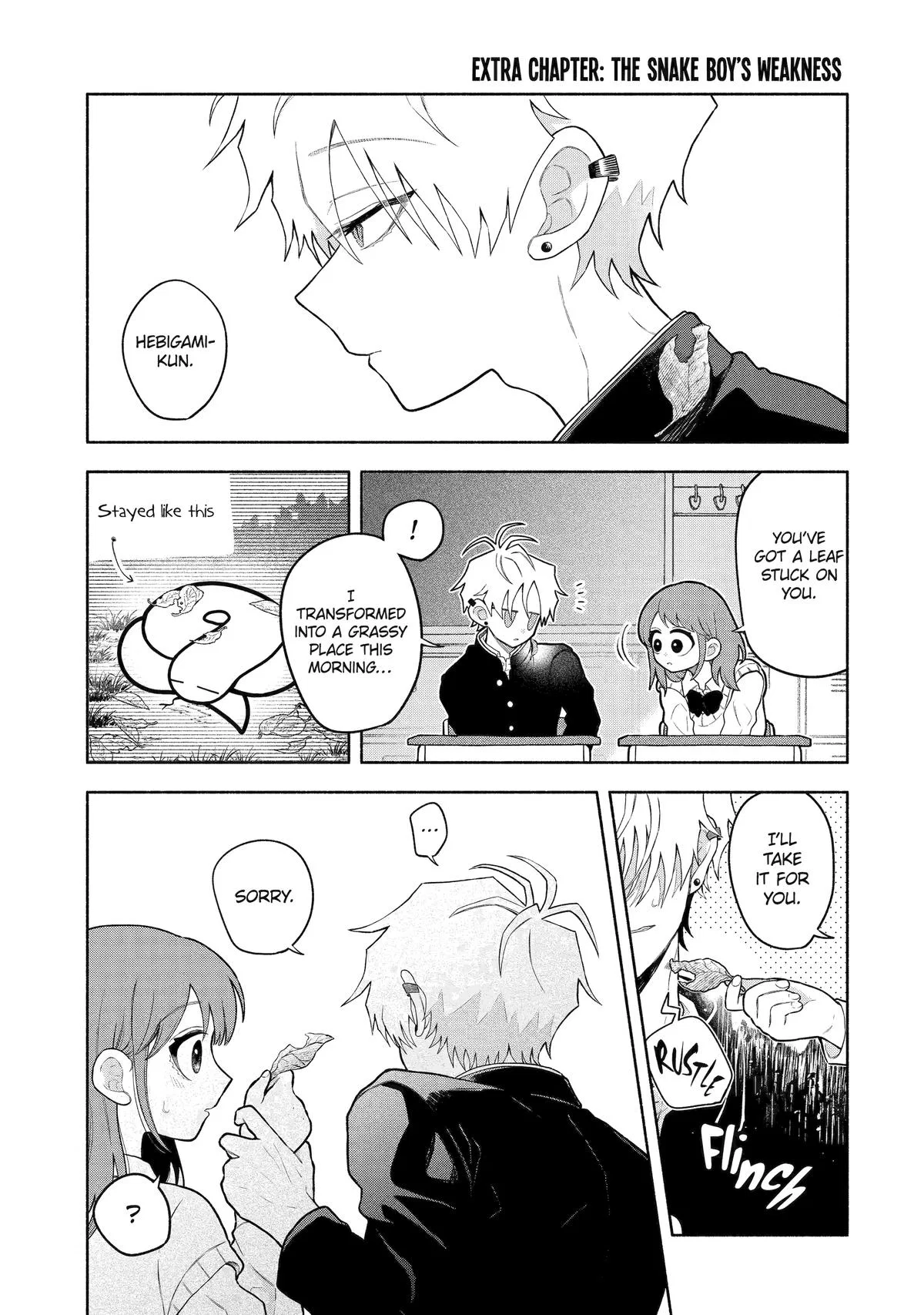Hebigami Transforms When He's Cold Chapter 14.5 – Page 1