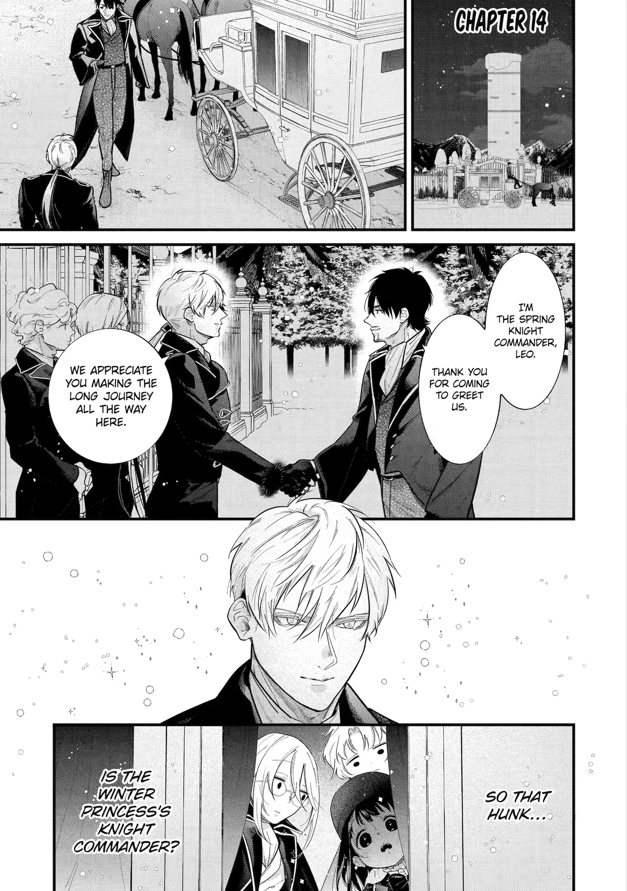 Shikihime, Hajimemashita: Shoukan Sareta Sekai de Haru o Tsukasadoru Oshigoto Shimasu Chapter 14 – Page 1