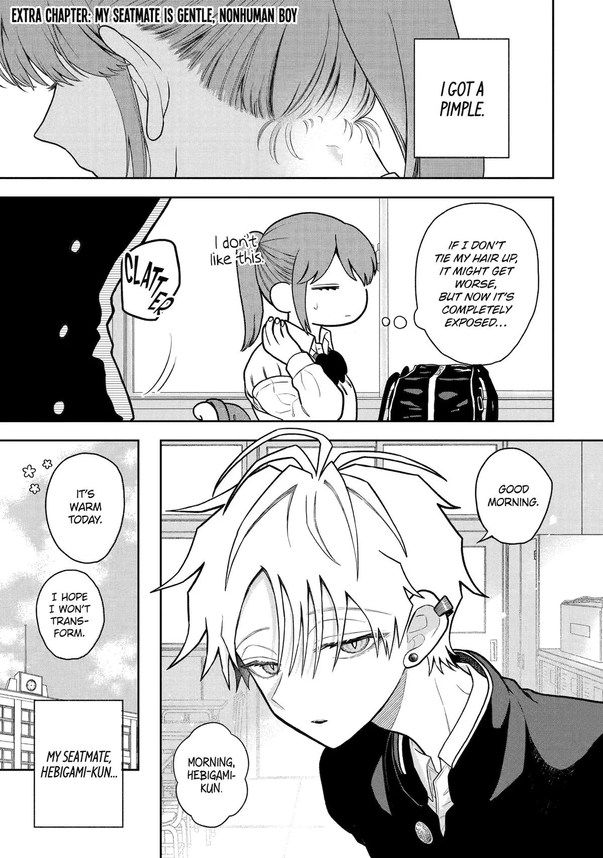 Hebigami Transforms When He's Cold Chapter 12.7 – Page 1