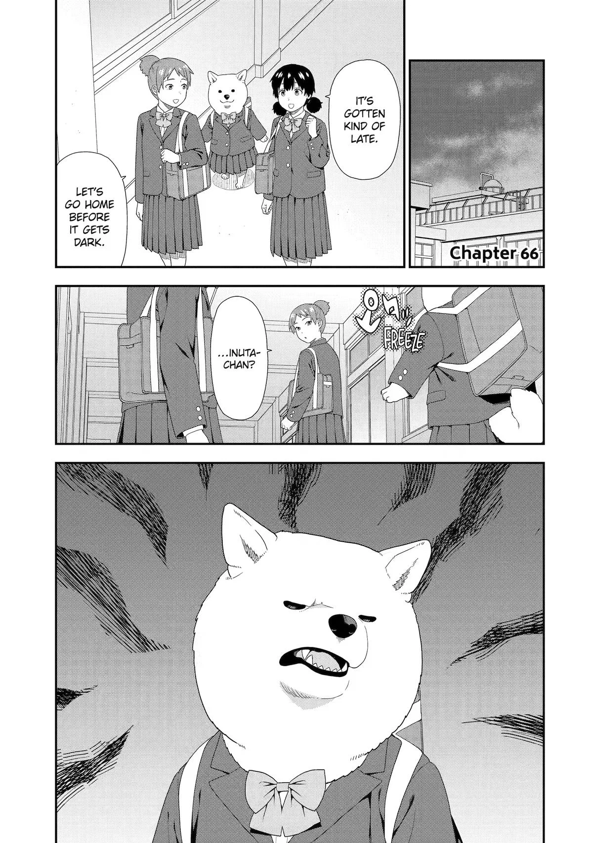 Inuta-san Chapter 66 – Page 1