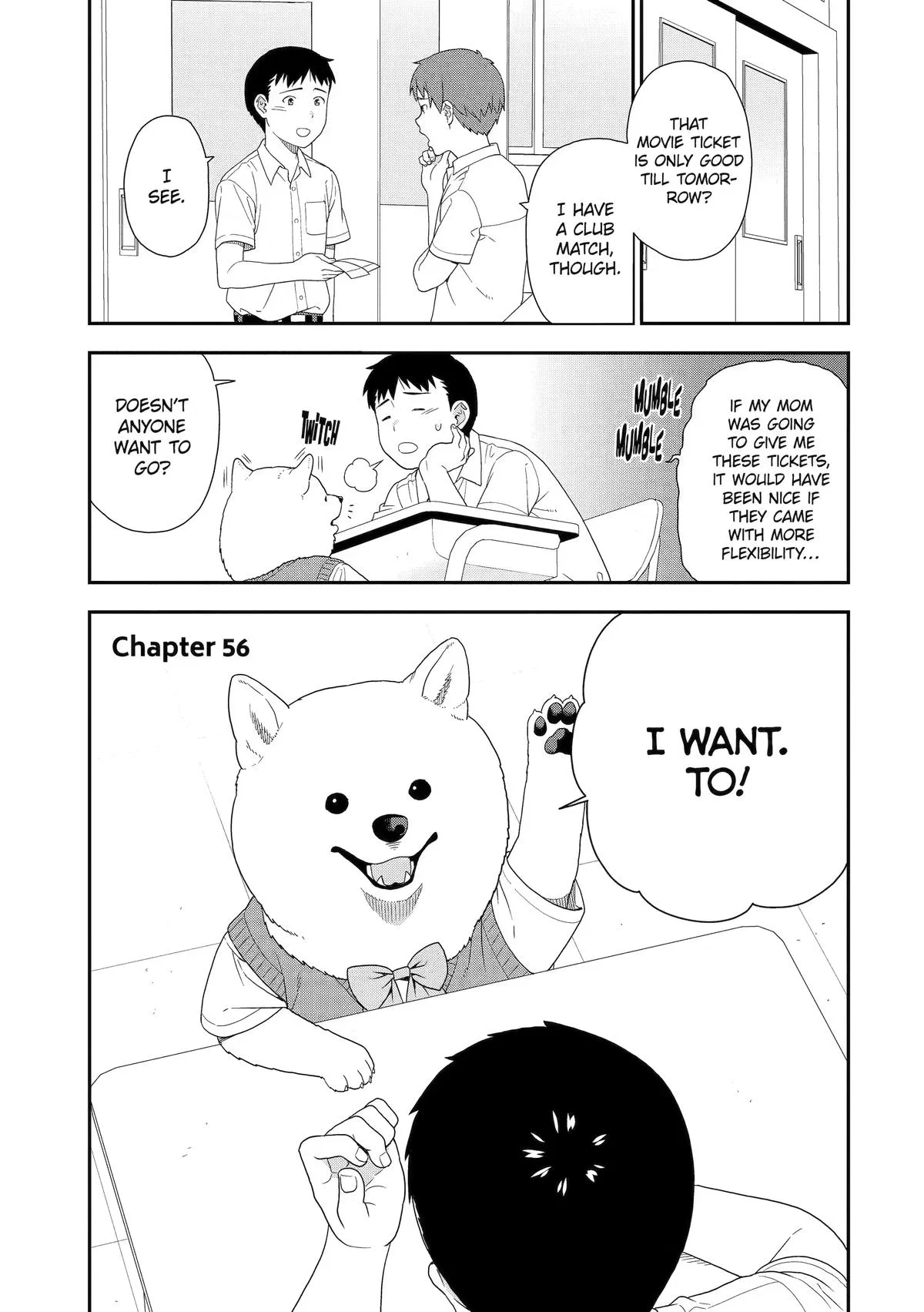 Inuta-san Chapter 56 – Page 1
