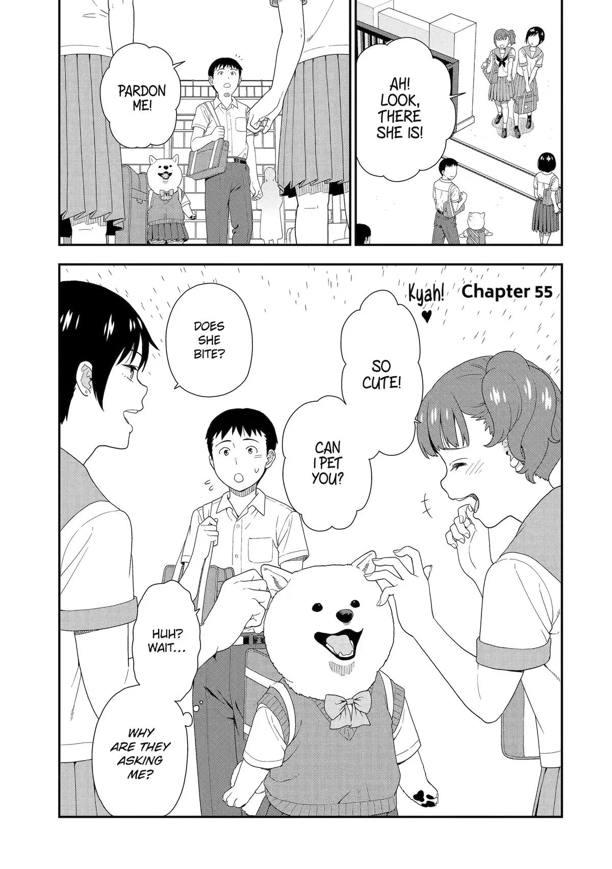 Inuta-san Chapter 55 – Page 1