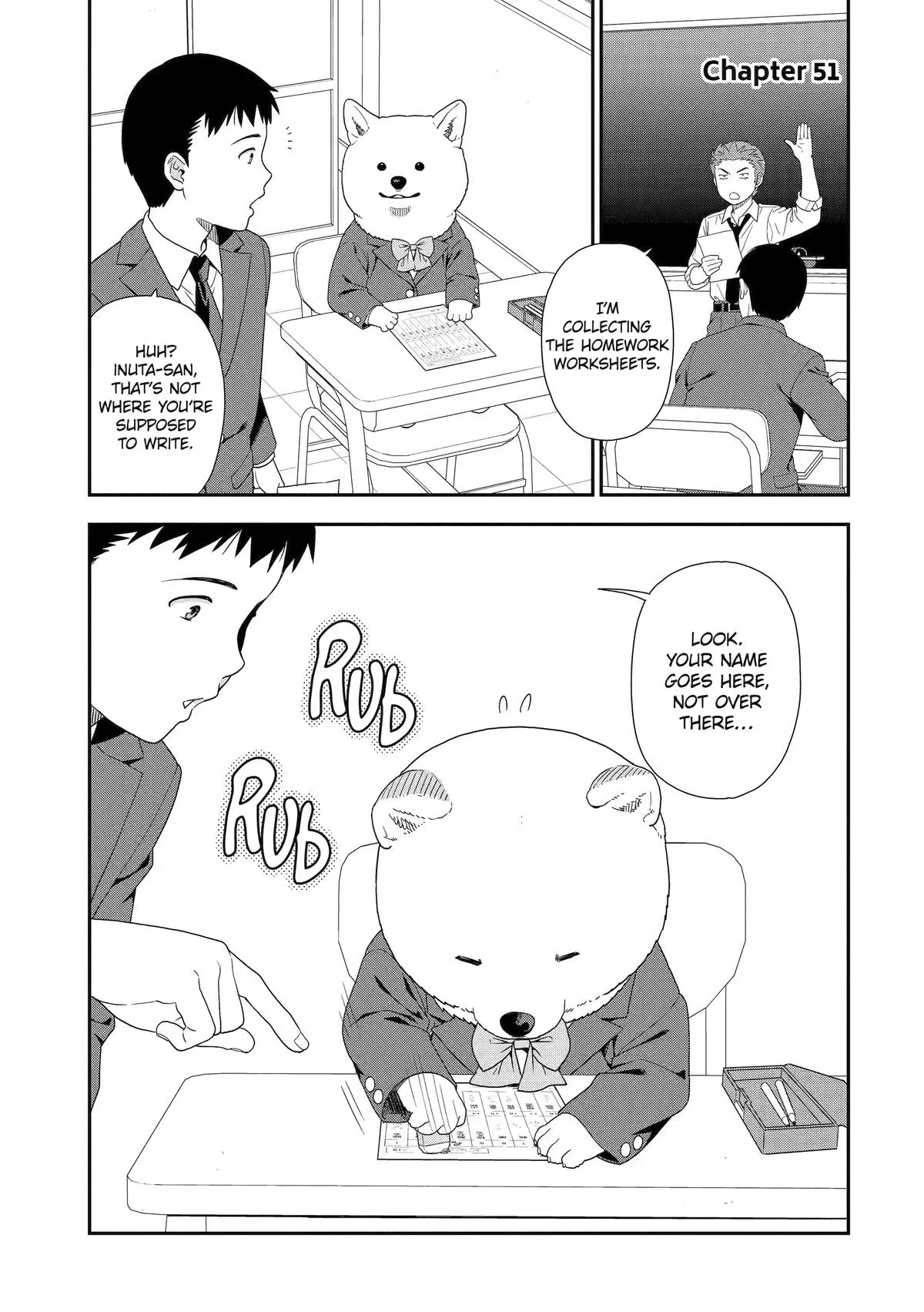 Inuta-san Chapter 51 – Page 1