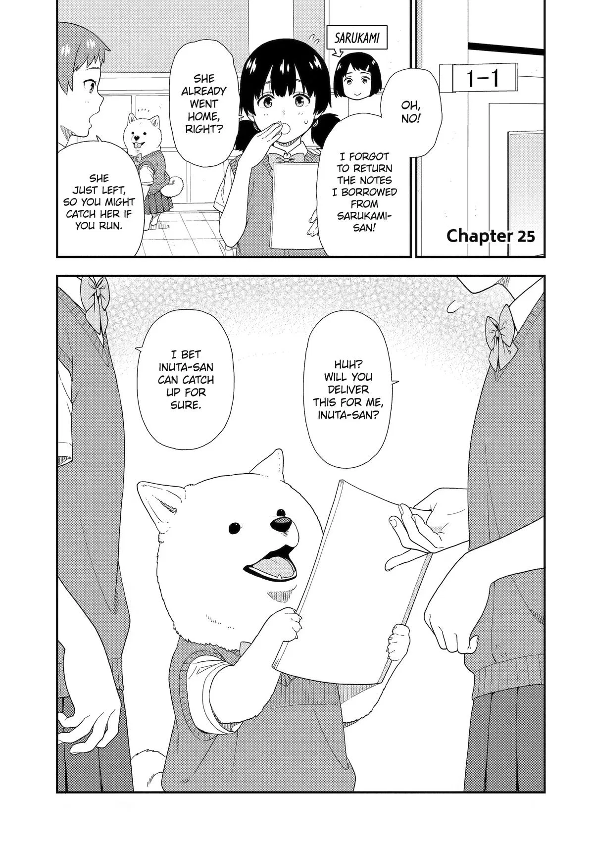 Inuta-san Chapter 25 – Page 1
