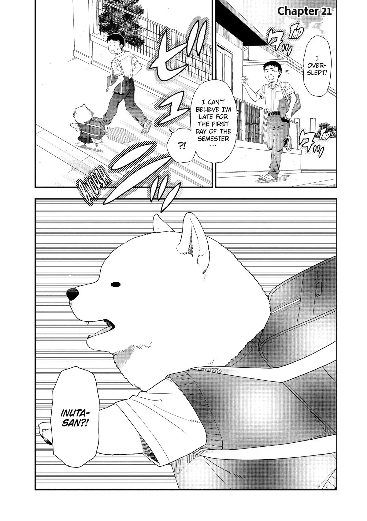 Inuta-san Chapter 21 – Page 1