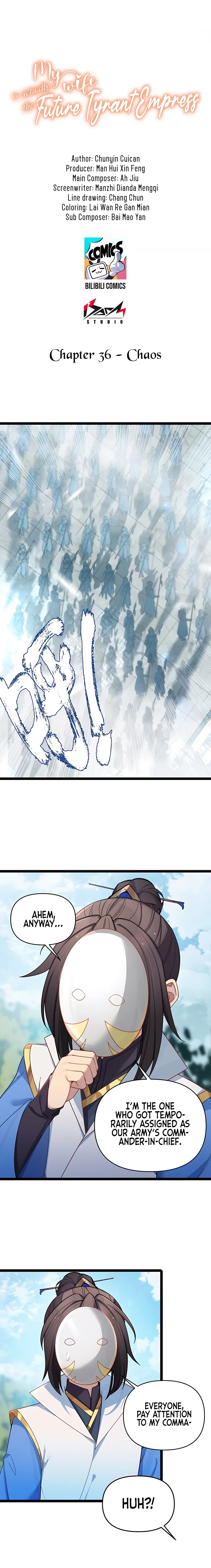 My Wife is Actually the Future Tyrant Empress Chapter 36 – Page 1