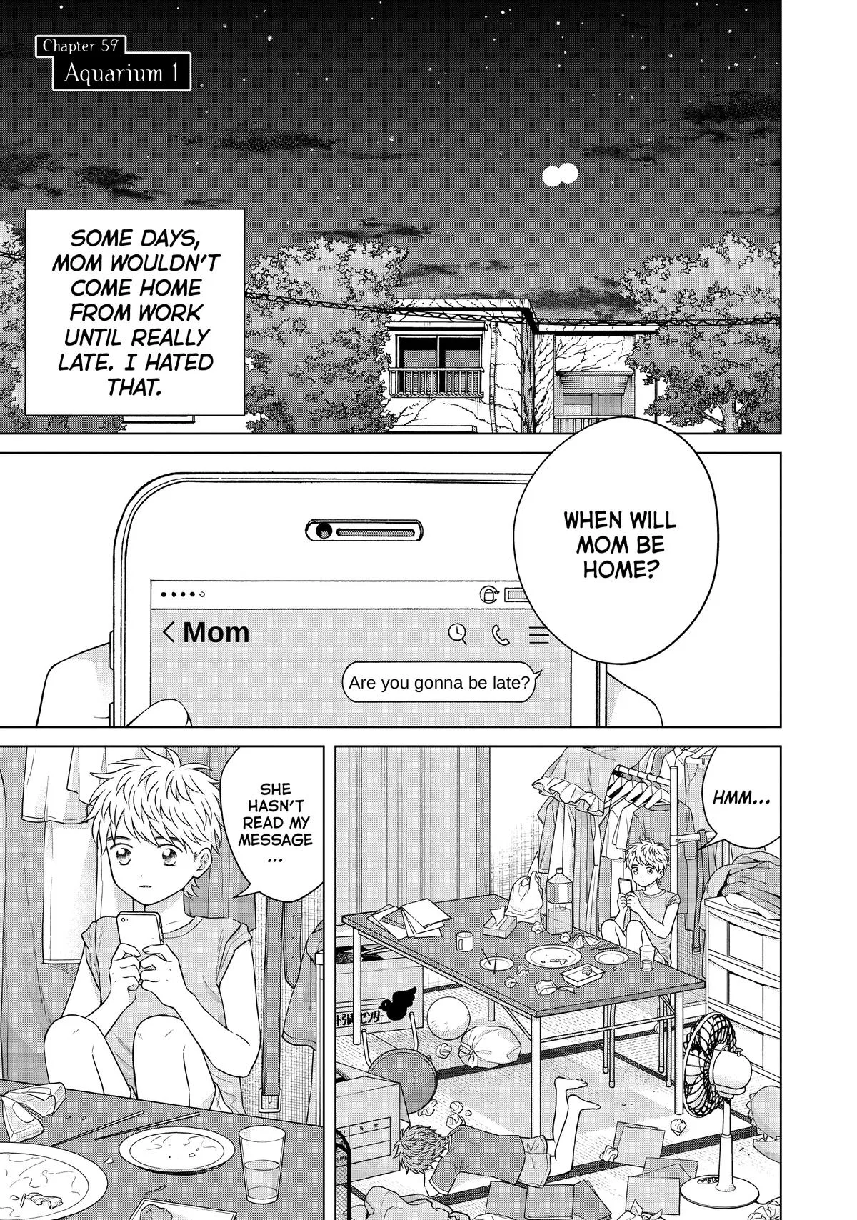 Aono-kun ni Sawaritai kara Shinitai Chapter 59 – Page 1