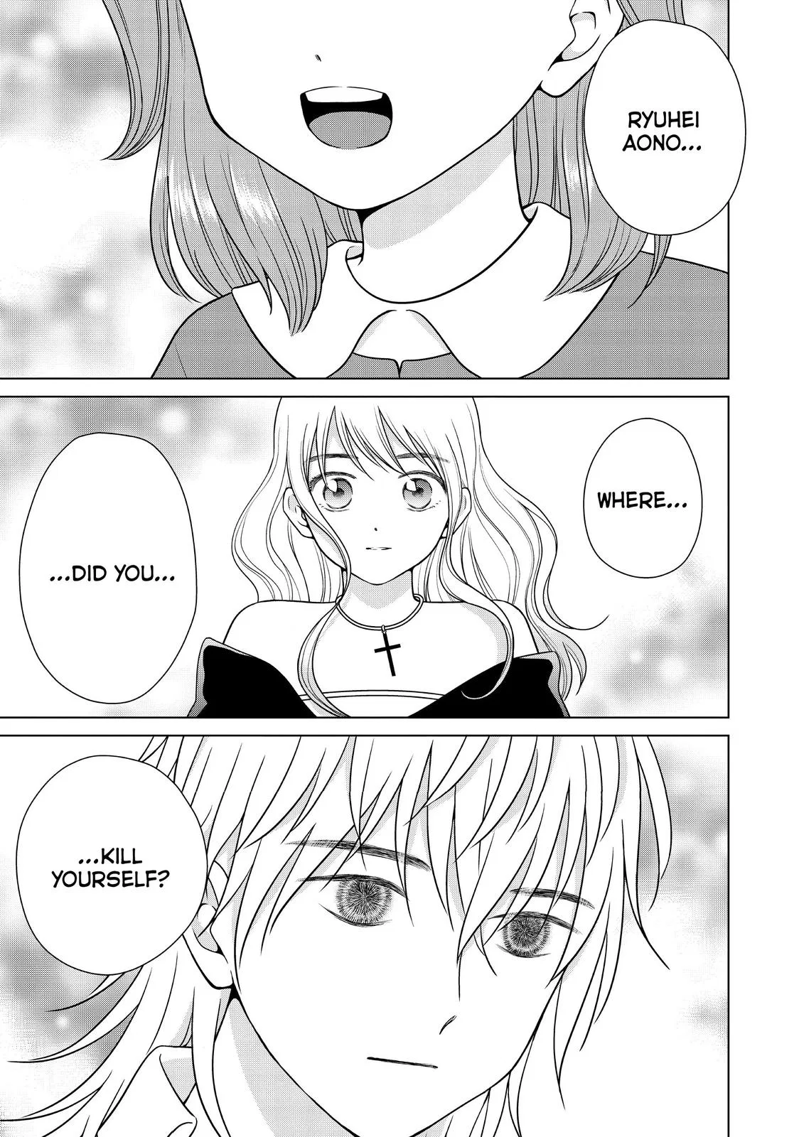Aono-kun ni Sawaritai kara Shinitai Chapter 53 – Page 1