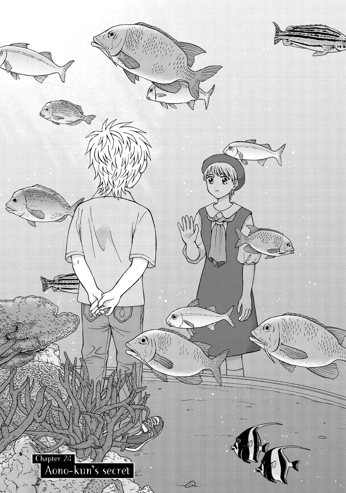 Aono-kun ni Sawaritai kara Shinitai Chapter 24 – Page 1