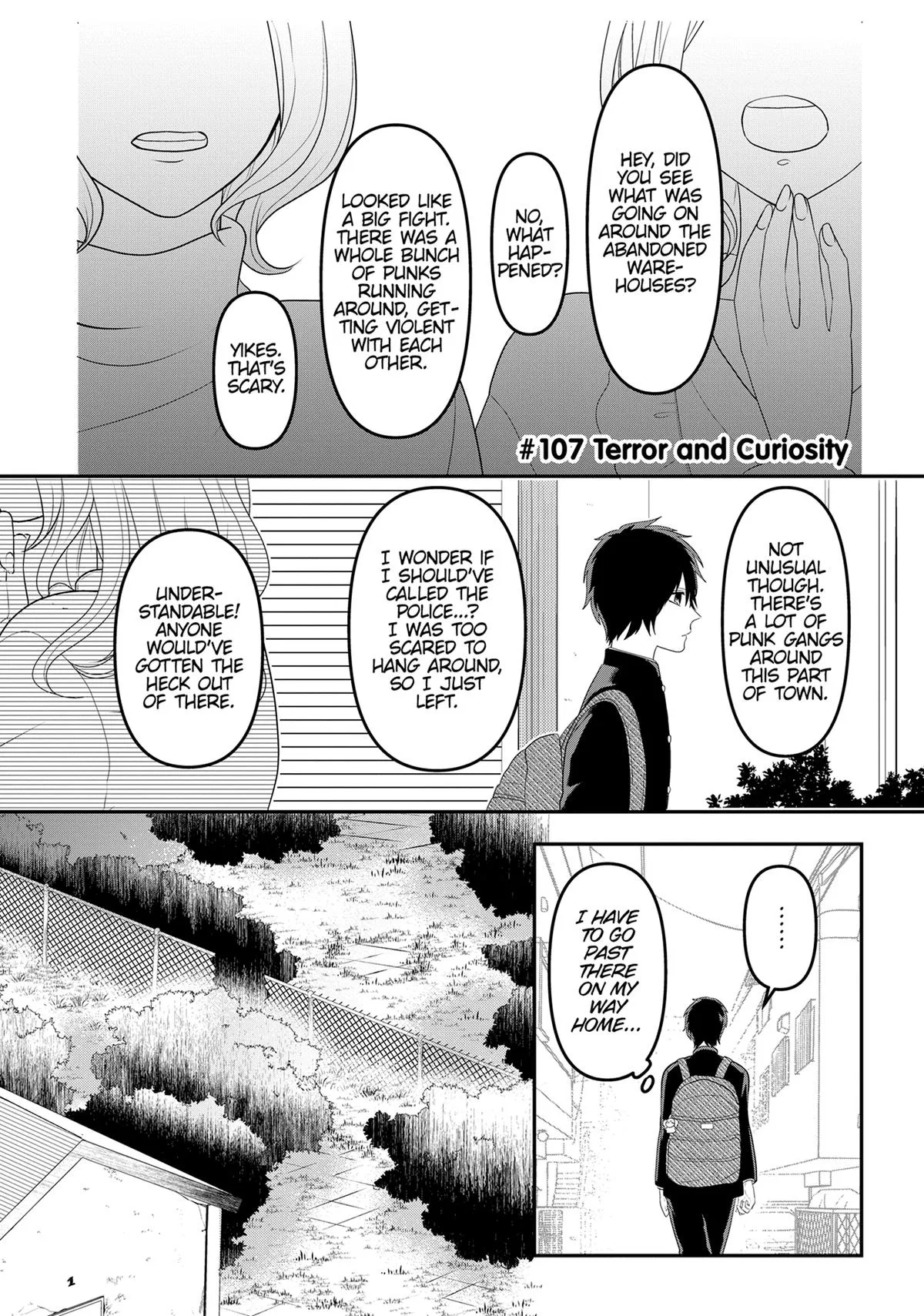Crossplay Love: Otaku x Punk Chapter 107 – Page 1