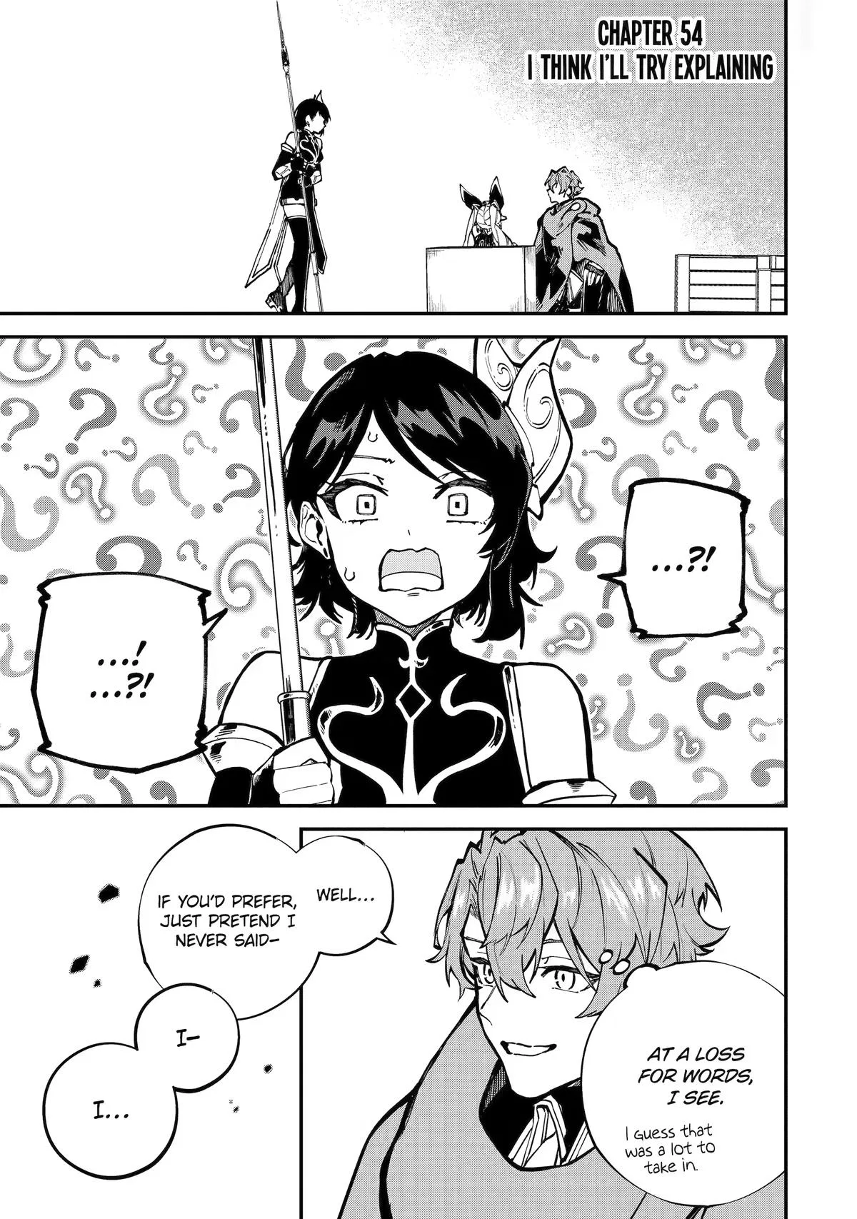 I Think I'll Cheat to Become a Spellsword in Another World Chapter 54 – Page 1