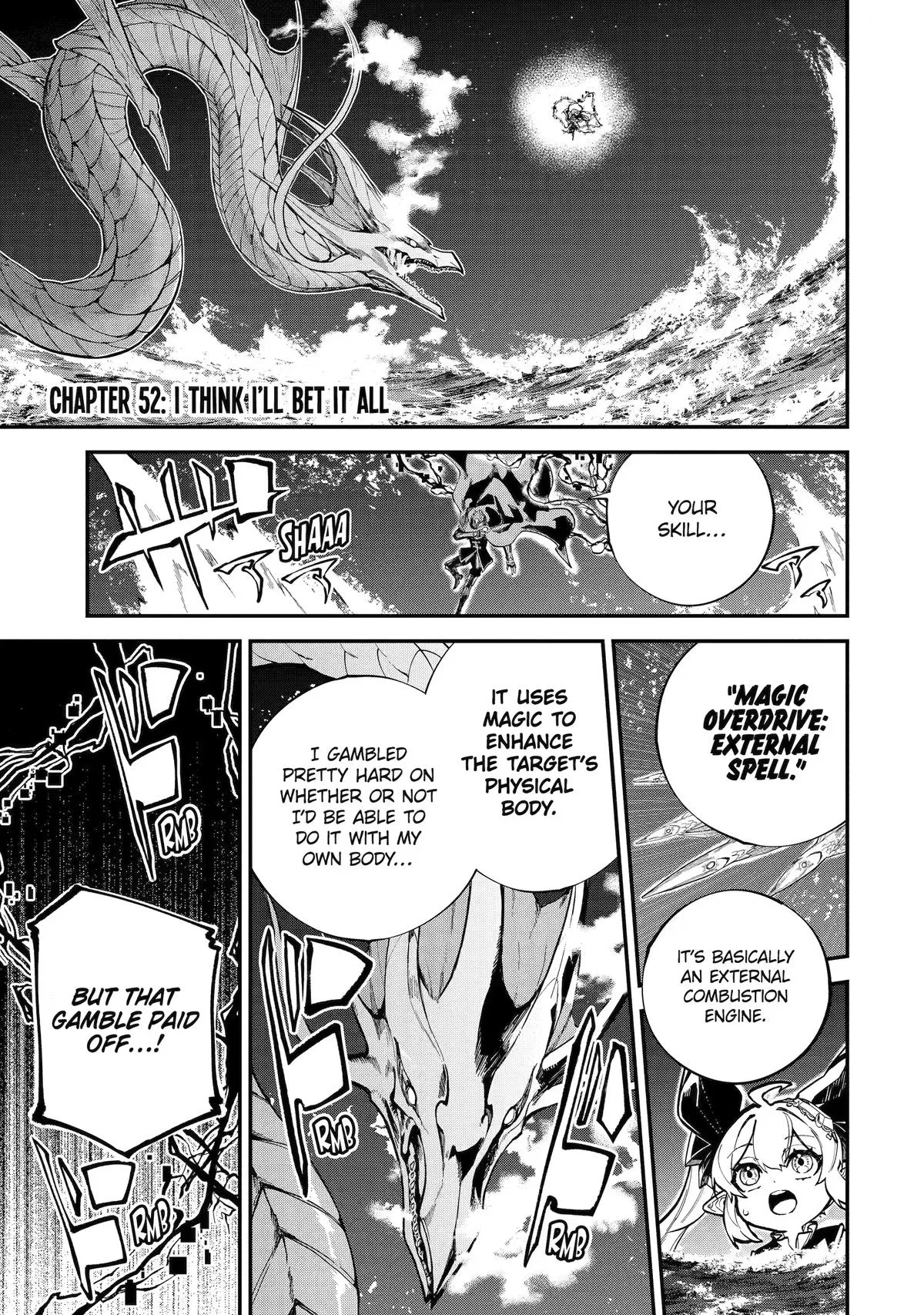 I Think I'll Cheat to Become a Spellsword in Another World Chapter 52 – Page 1