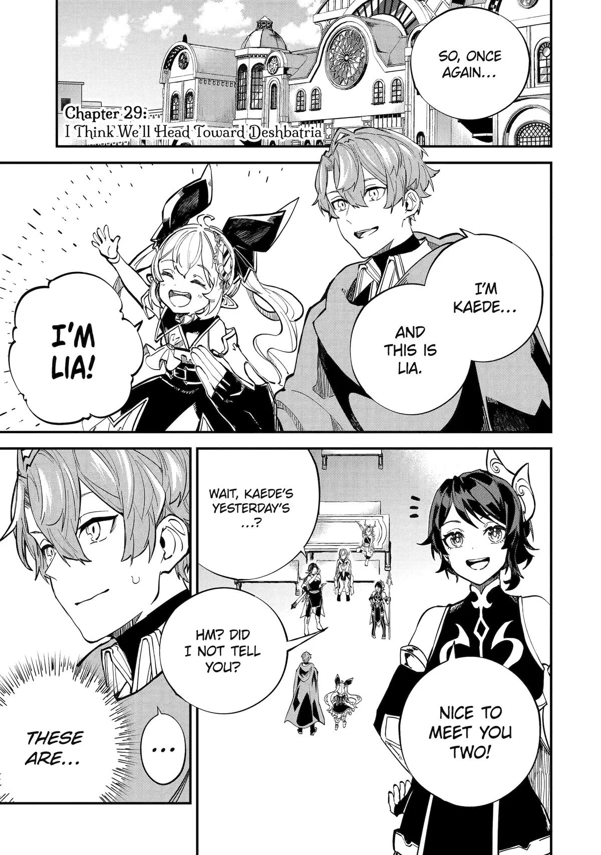 I Think I'll Cheat to Become a Spellsword in Another World Chapter 29 – Page 1