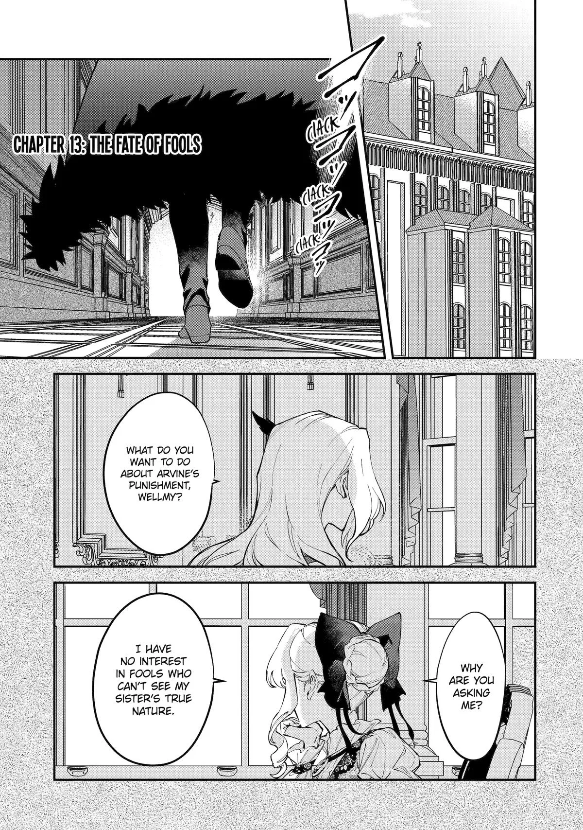 Proud to be the Villainess: I'm Doomed After Stealing my Half-Sister's Fiancé and Having Her Banished Chapter 13 – Page 1