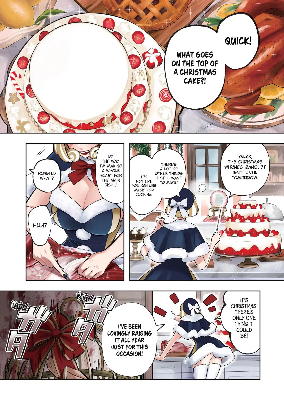 Ruby on the Cake: Feast of the Man-Eating Witches Chapter 1 – Page 1