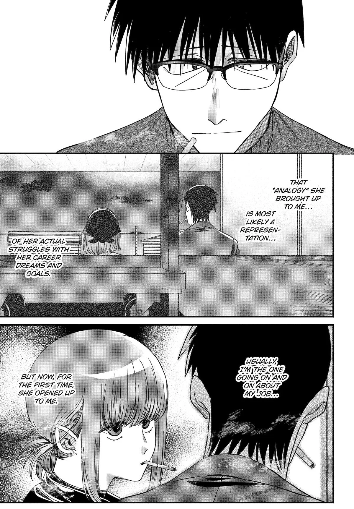 Anime – Smoking Behind the Supermarket with You Chapter 57 – Page 4