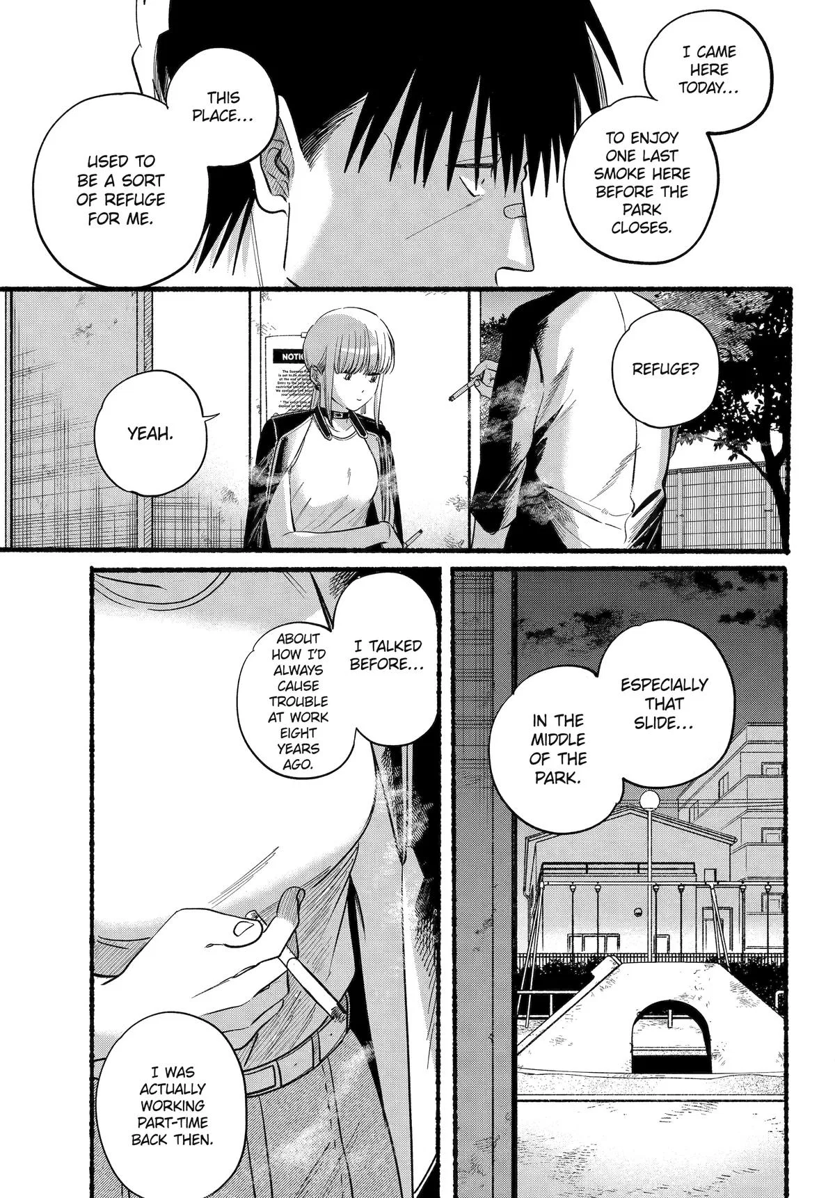 Anime – Smoking Behind the Supermarket with You Chapter 46 – Page 21