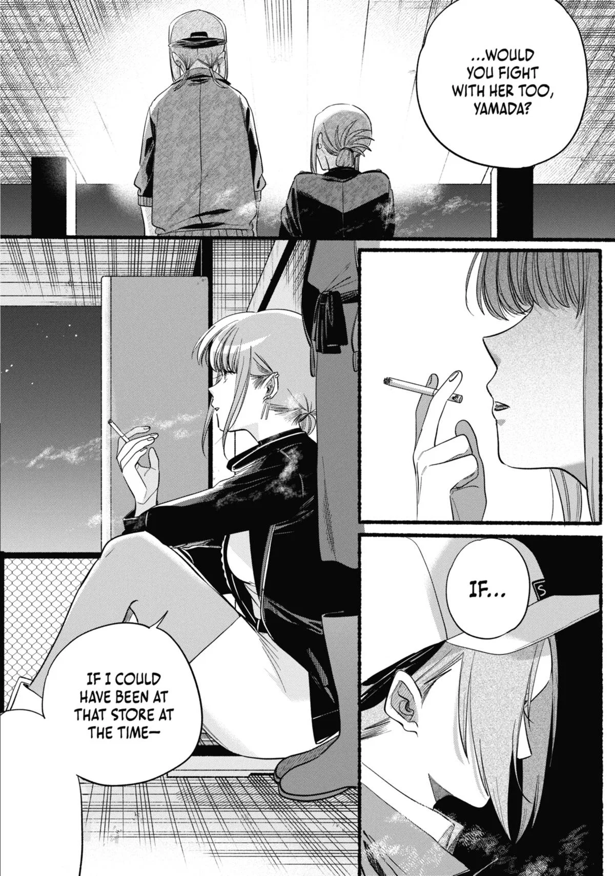 Anime – Smoking Behind the Supermarket with You Chapter 42.5 – Page 34