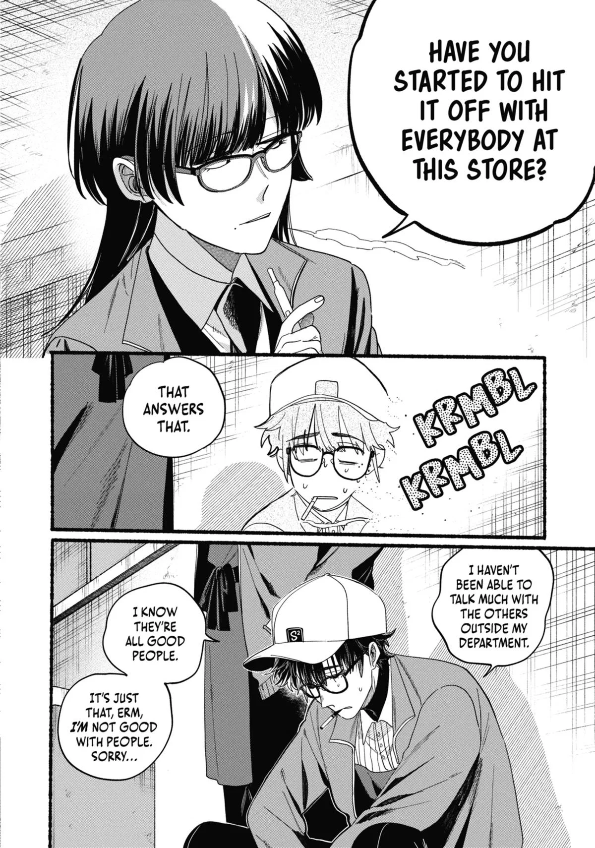 Anime – Smoking Behind the Supermarket with You Chapter 36.5 – Page 6