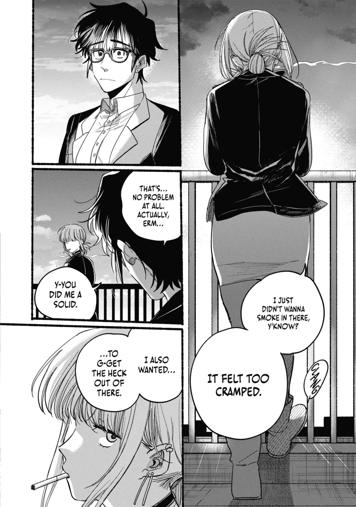 Anime – Smoking Behind the Supermarket with You Chapter 36.5 – Page 28