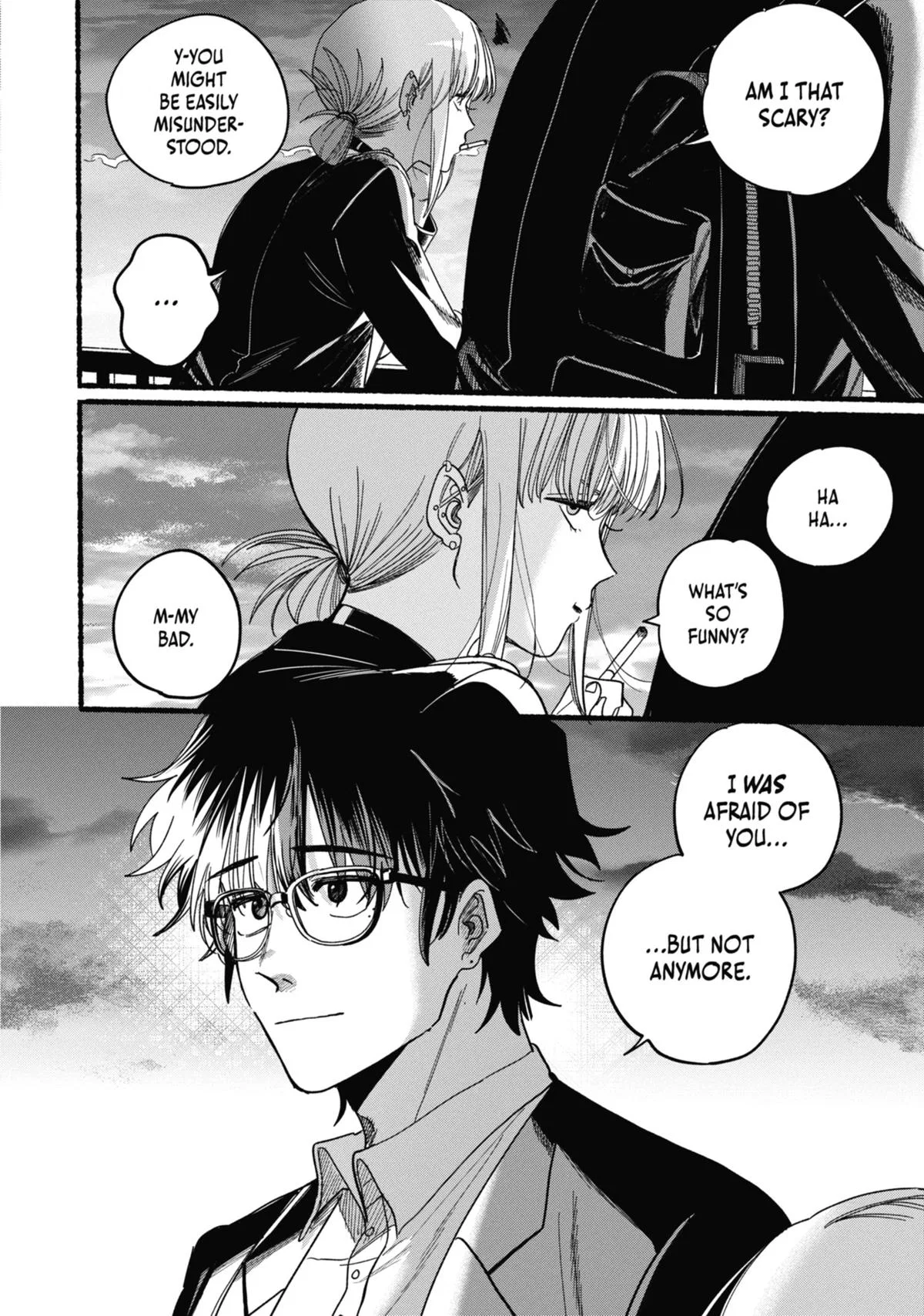 Anime – Smoking Behind the Supermarket with You Chapter 36.5 – Page 32