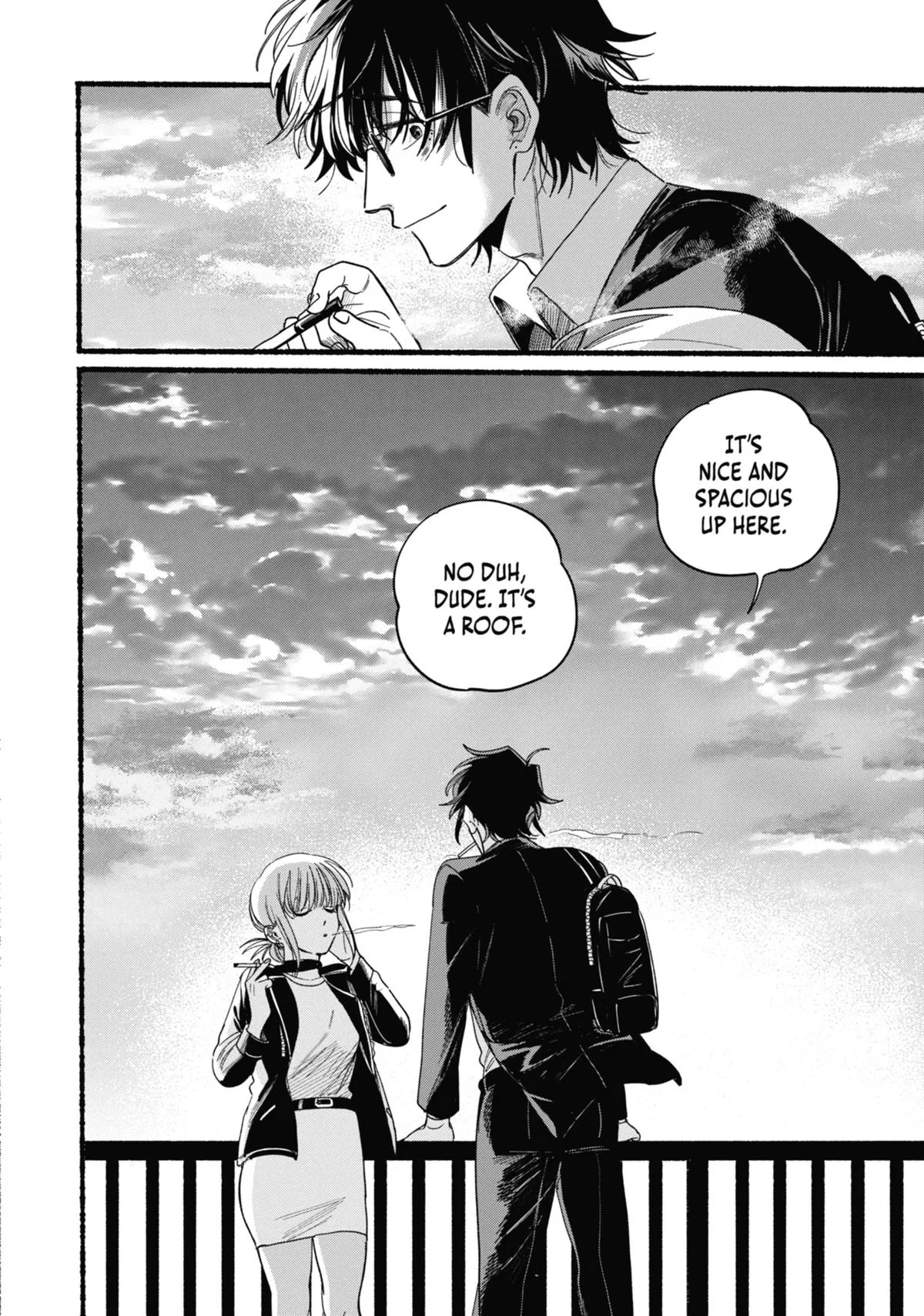 Anime – Smoking Behind the Supermarket with You Chapter 36.5 – Page 34