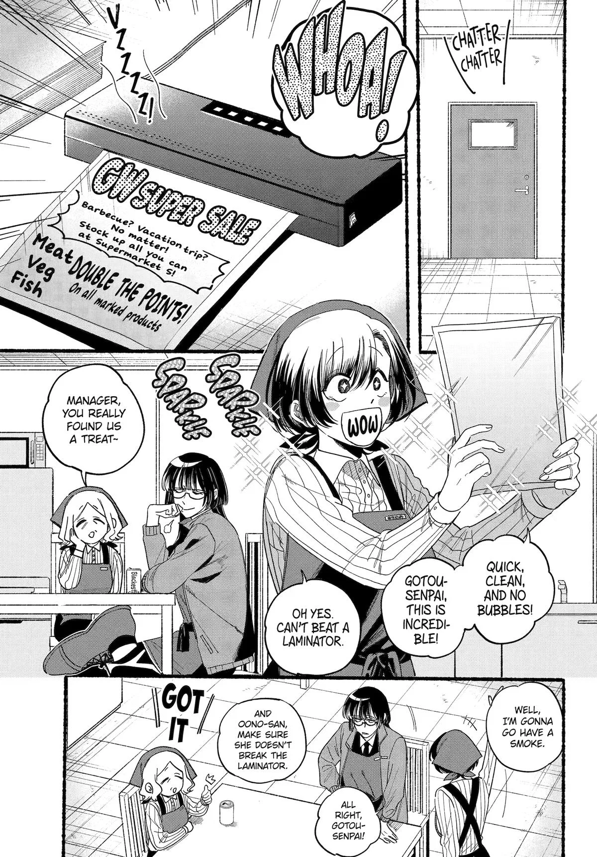 Anime – Smoking Behind the Supermarket with You Chapter 36 – Page 1