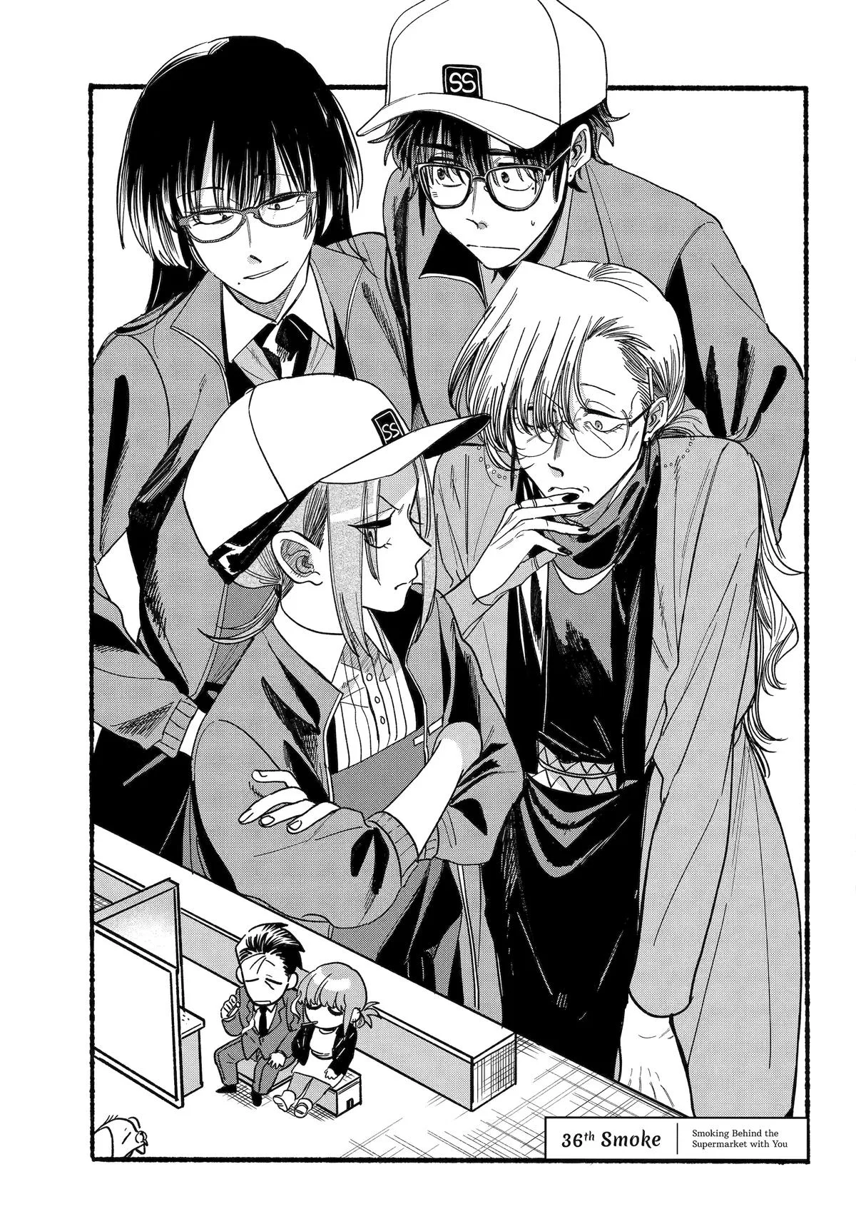 Anime – Smoking Behind the Supermarket with You Chapter 36 – Page 3