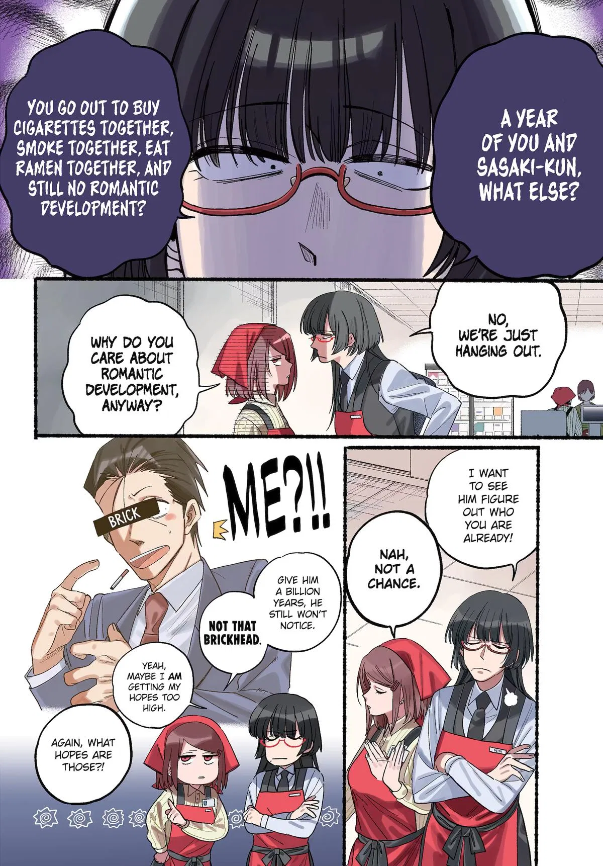 Anime – Smoking Behind the Supermarket with You Chapter 34 – Page 3