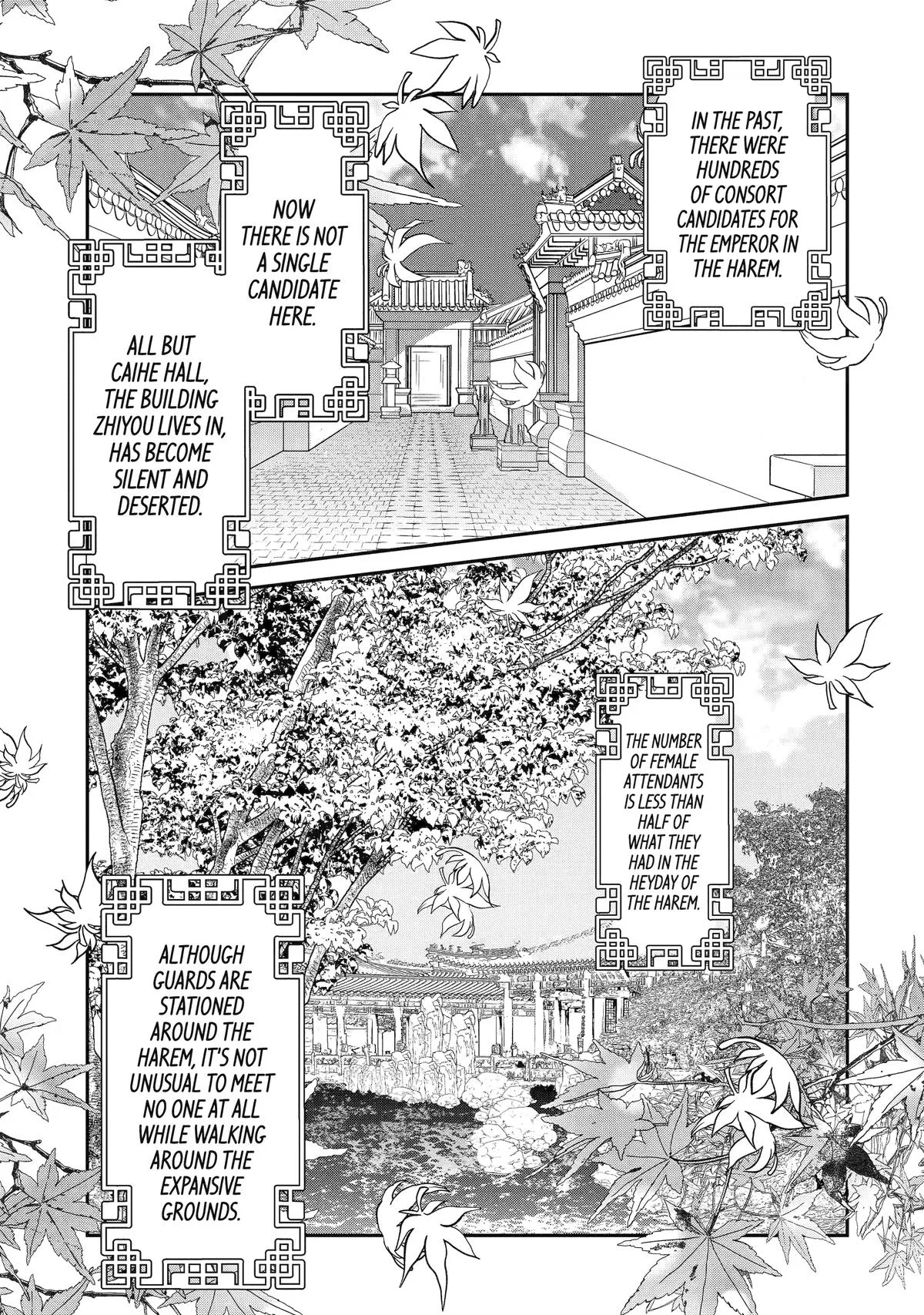 Koutei Heika no Osewagakari: Nyokan-gurashi ga Shiawasesugite Koukyuu kara Deraremasen Chapter 19 – Page 1