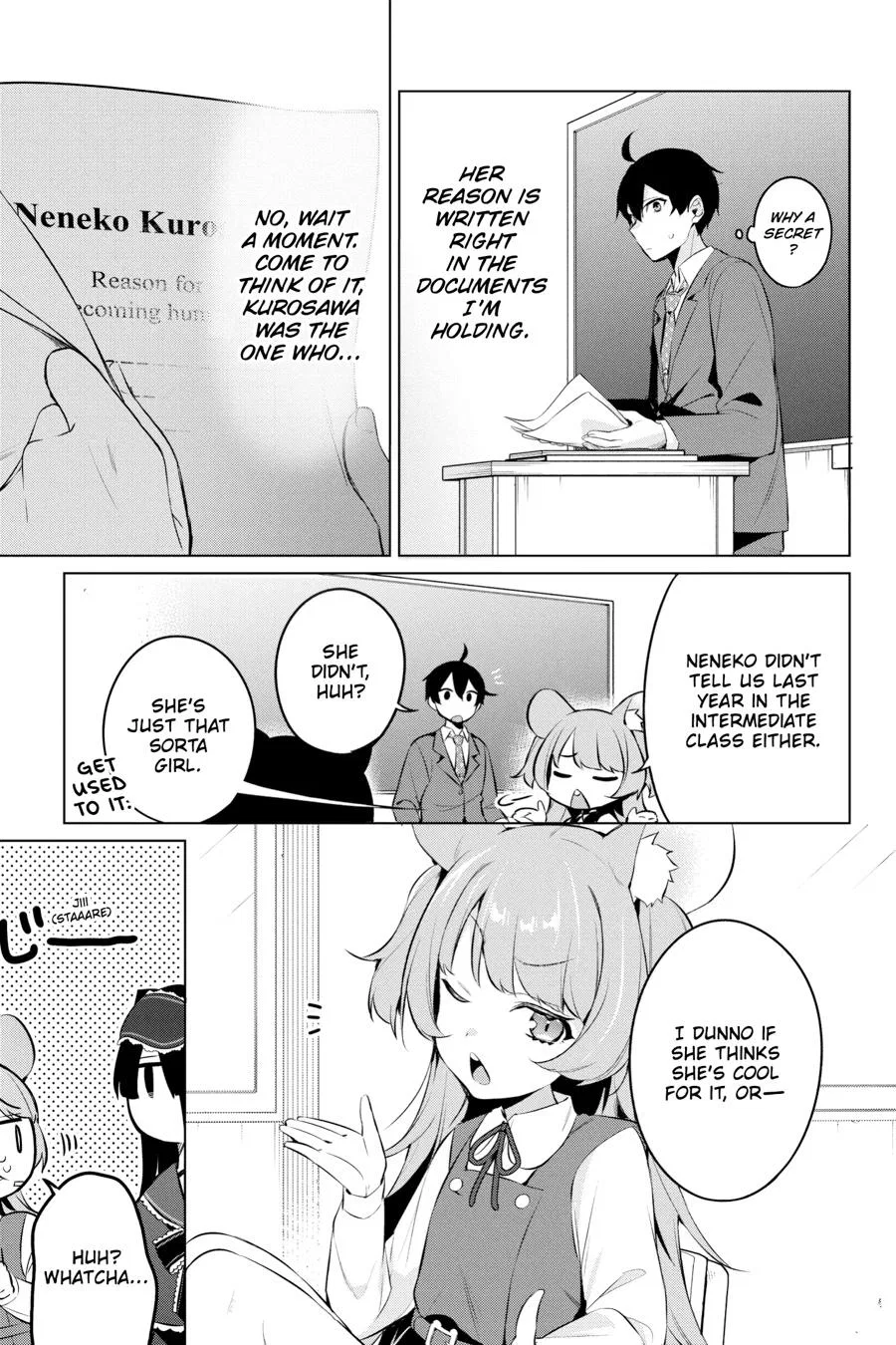 Anime – A Misanthrope Teaches a Class for Demi-Humans Chapter 18 – Page 11