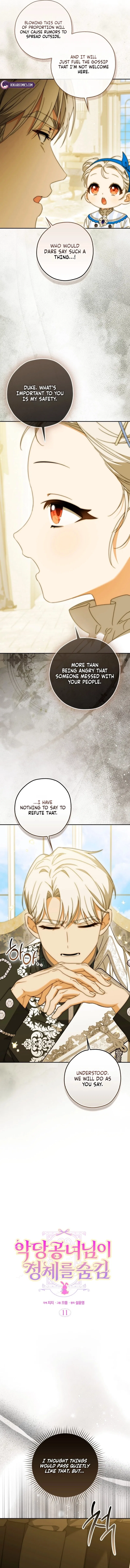 The Villainess Duke Lady Hides Her Identity Chapter 11 – Page 7