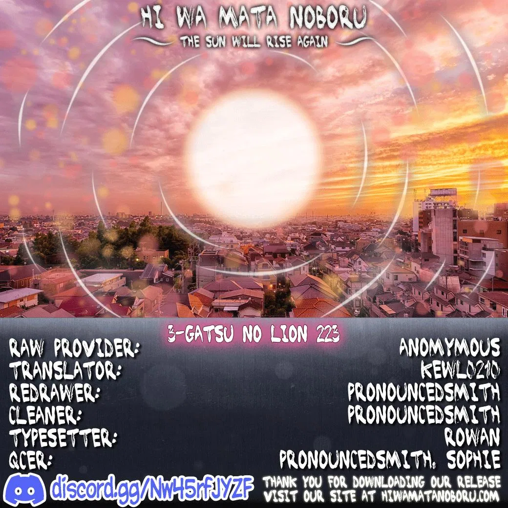 Anime – March comes in like a lion Chapter 223 – Page 10