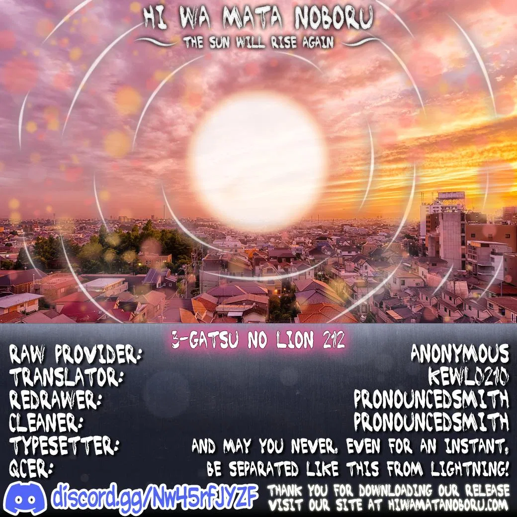 Anime – March comes in like a lion Chapter 212 – Page 11