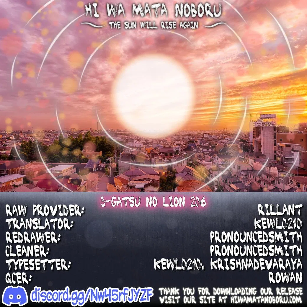 Anime – March comes in like a lion Chapter 206 – Page 11