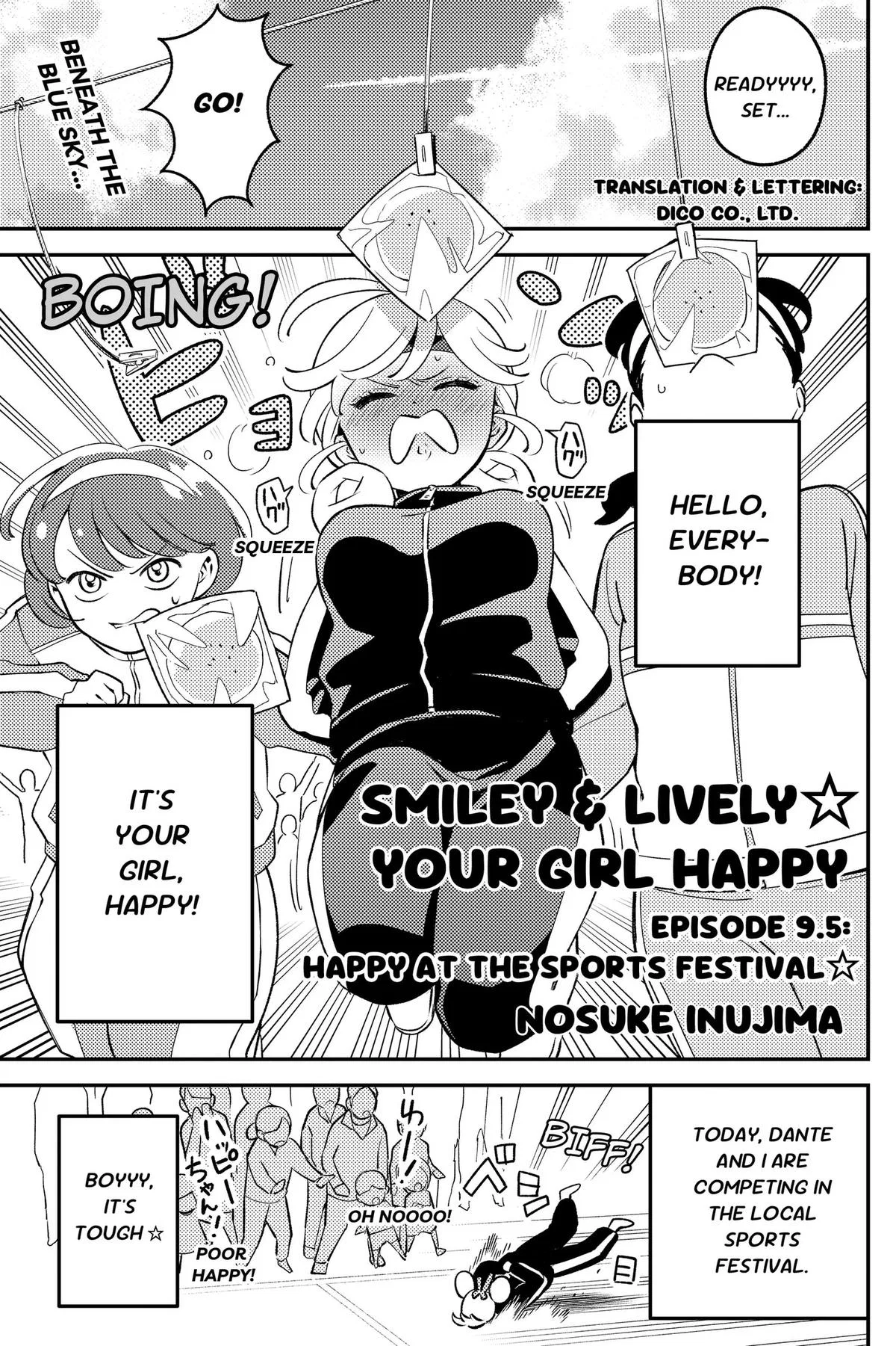 Smiley & Lively☆Your Girl Happy Chapter 9.5 – Page 1