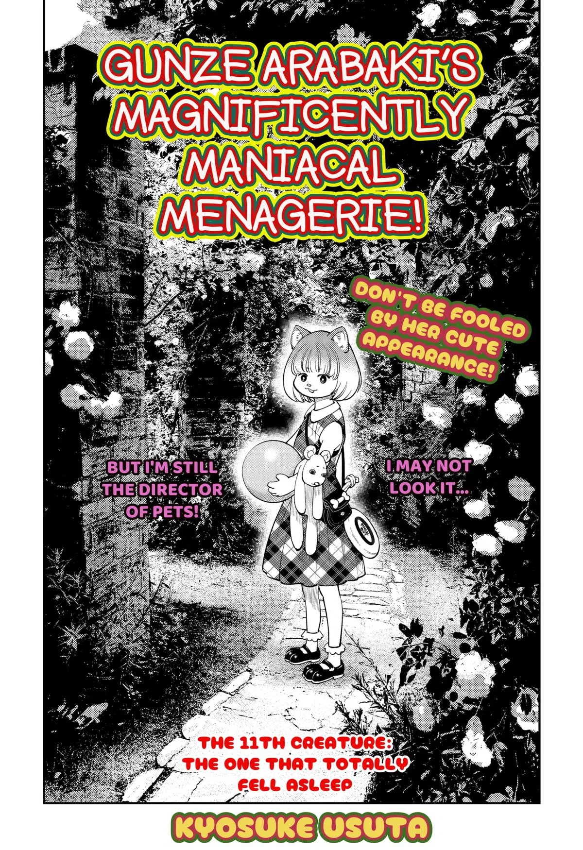 Gunze Arabaki's Magnificently Maniacal Menagerie! Chapter 11 – Page 1