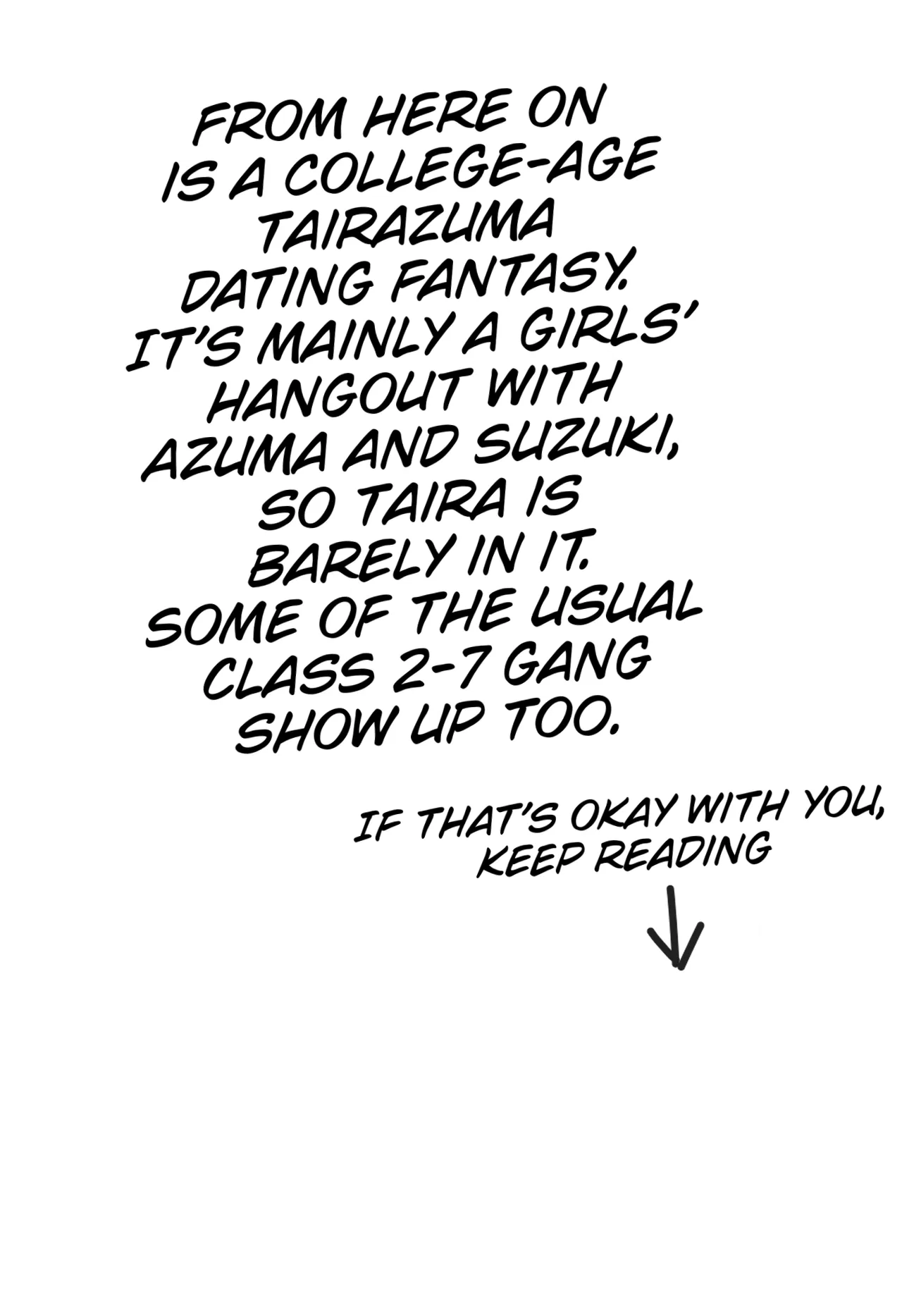 Tairazuma Mōsō Manga Chapter 4.1 – Page 1