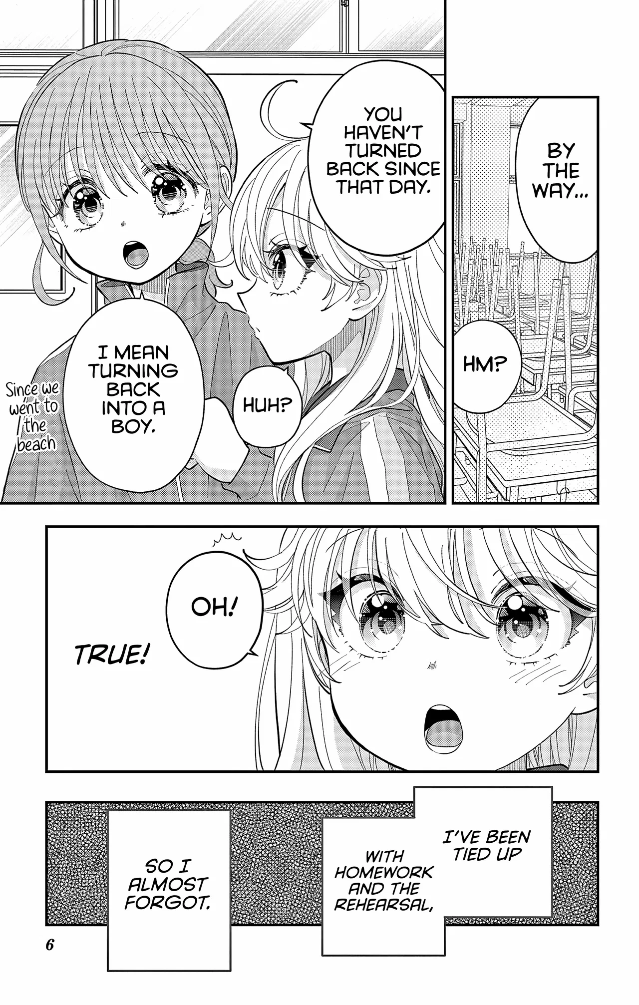 Uesugi-kun Wants to Quit Being a Girl Chapter 30.2 – Page 6