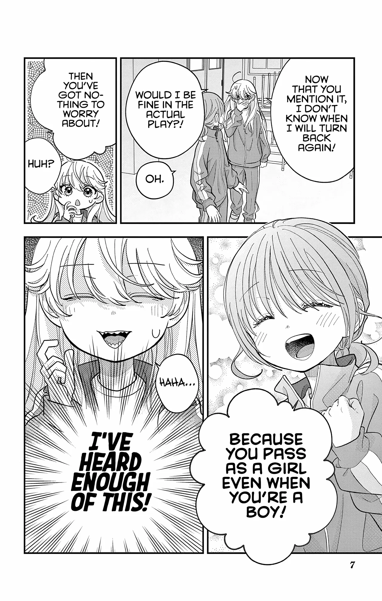 Uesugi-kun Wants to Quit Being a Girl Chapter 30.2 – Page 7