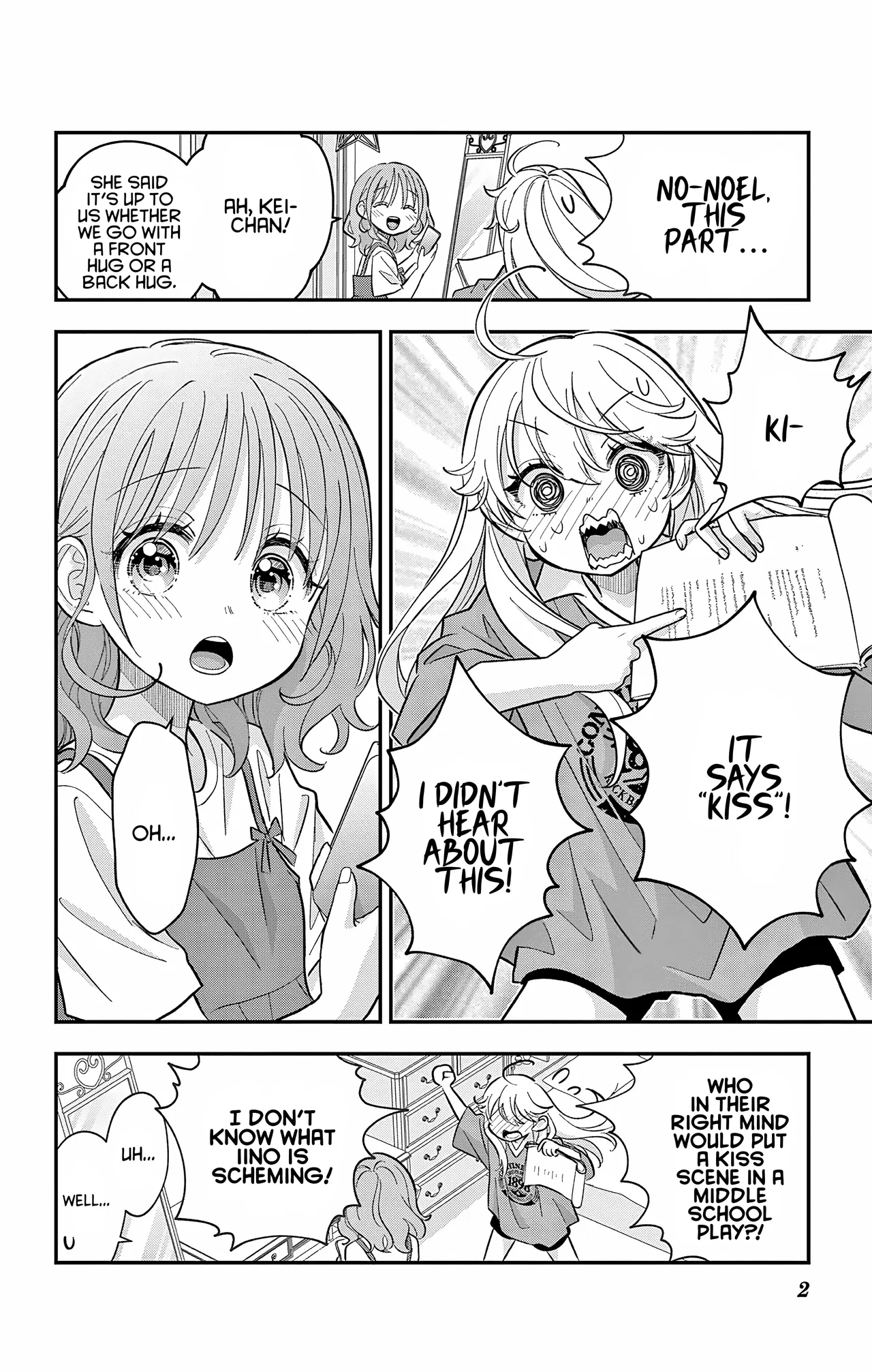 Uesugi-kun Wants to Quit Being a Girl Chapter 30.1 – Page 2