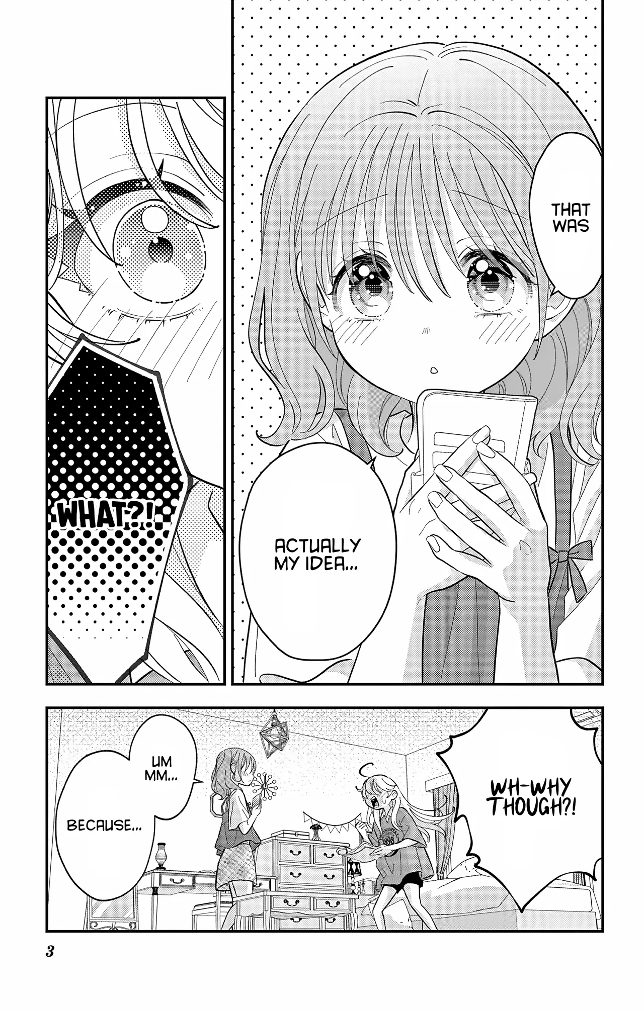 Uesugi-kun Wants to Quit Being a Girl Chapter 30.1 – Page 3