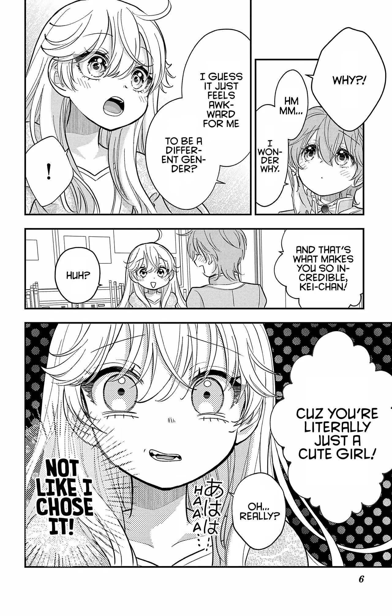 Uesugi-kun Wants to Quit Being a Girl Chapter 29 – Page 6